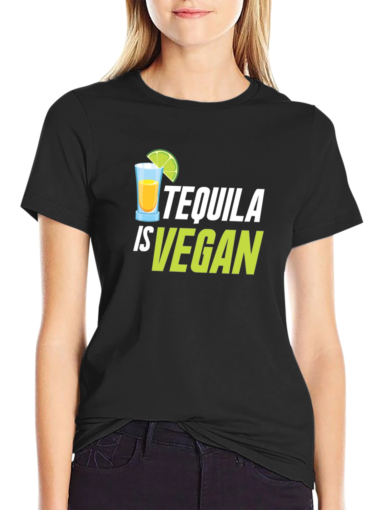Tequila is Vegan Graphic T-Shirt