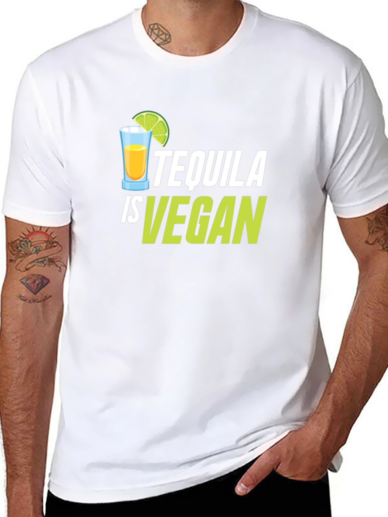 Tequila is Vegan Graphic T-Shirt