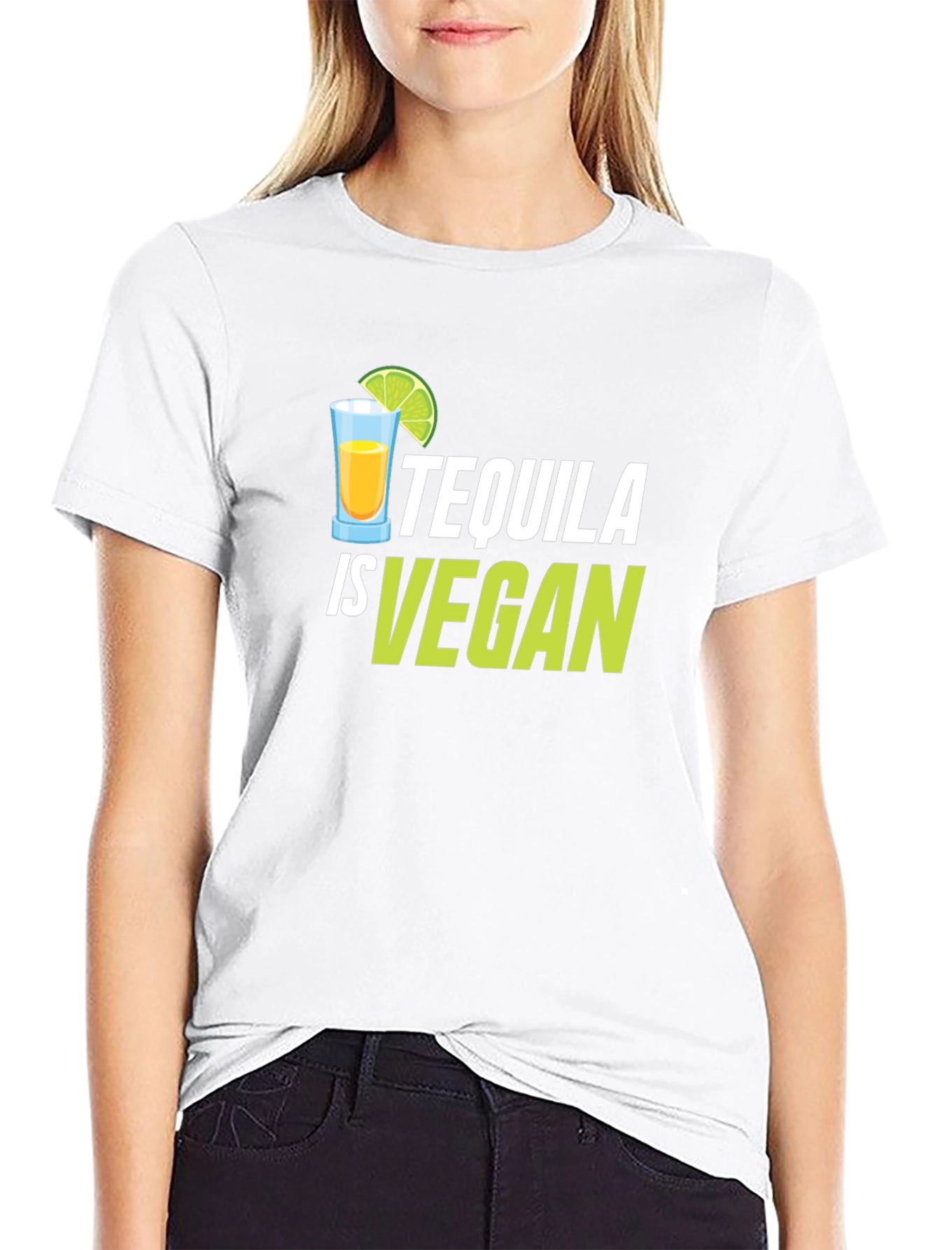 Tequila is Vegan Graphic T-Shirt