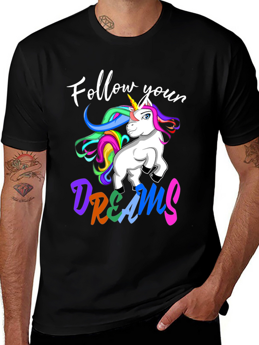 Unicorn Dreams T-Shirt - Follow Your Dreams