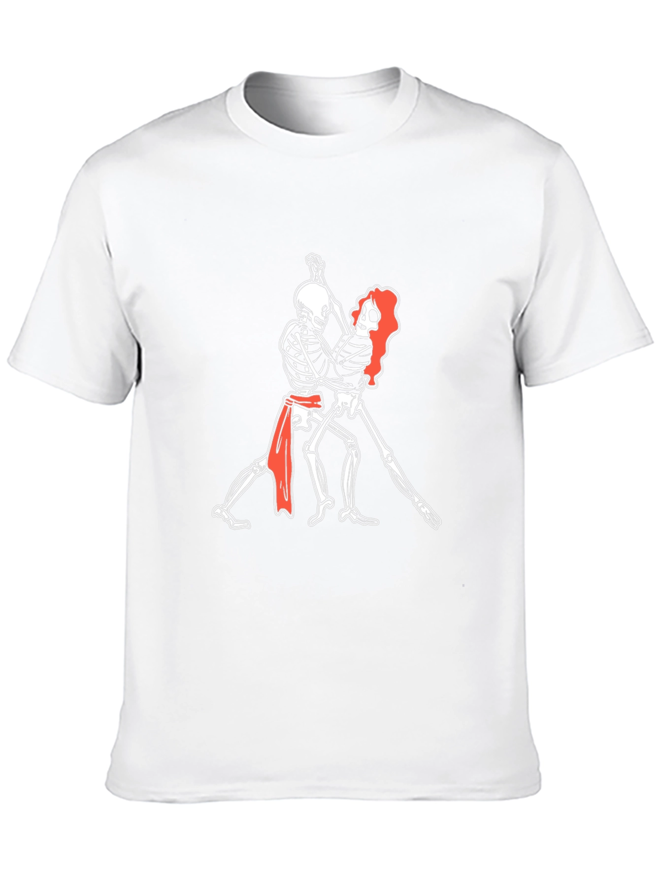 Skeleton Tango T-Shirt - Dance Til You Drop