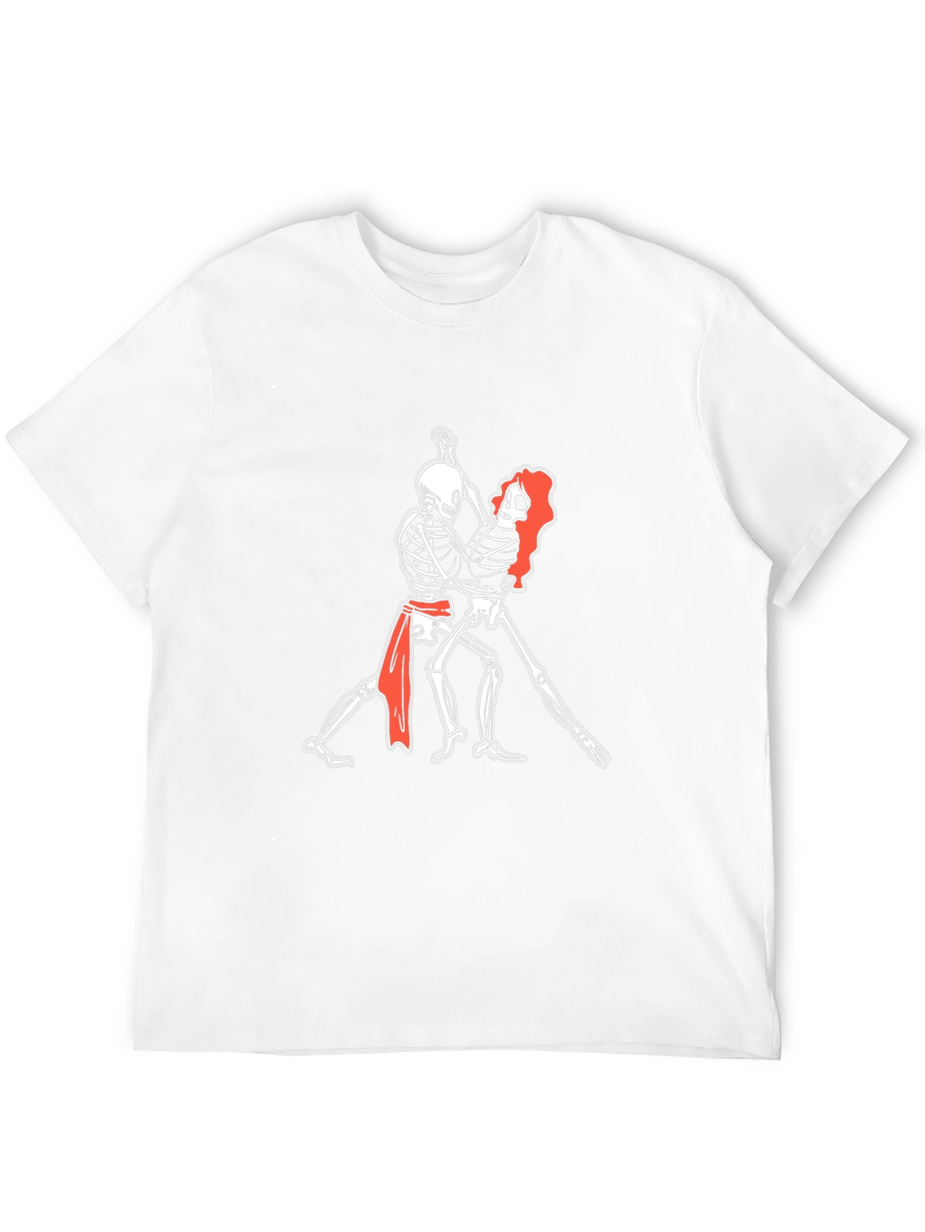 Skeleton Tango T-Shirt - Dance Til You Drop