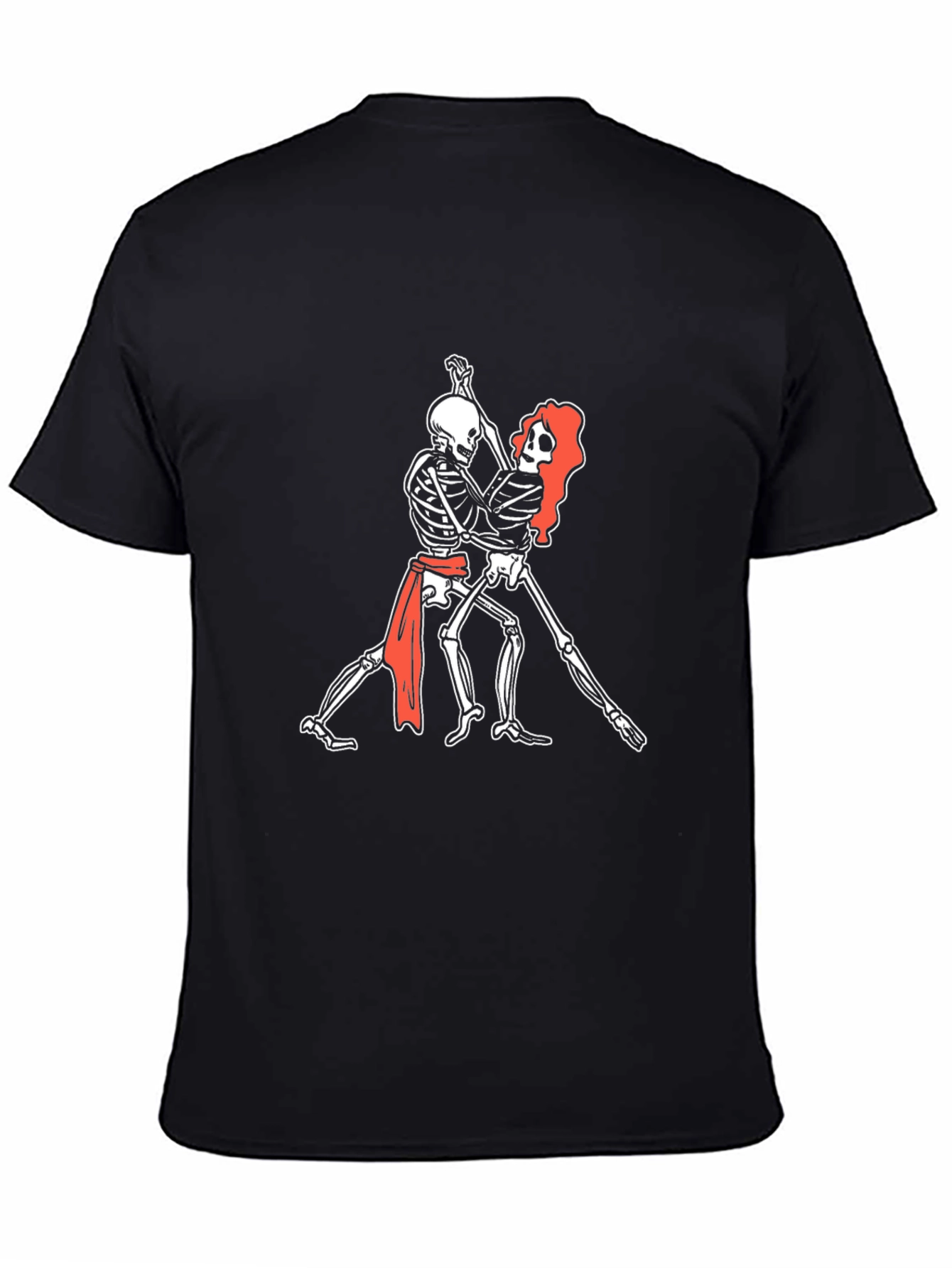 Skeleton Tango T-Shirt - Dance Til You Drop