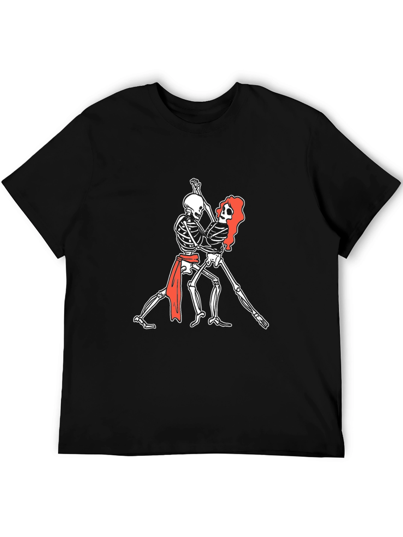 Skeleton Tango T-Shirt - Dance Til You Drop
