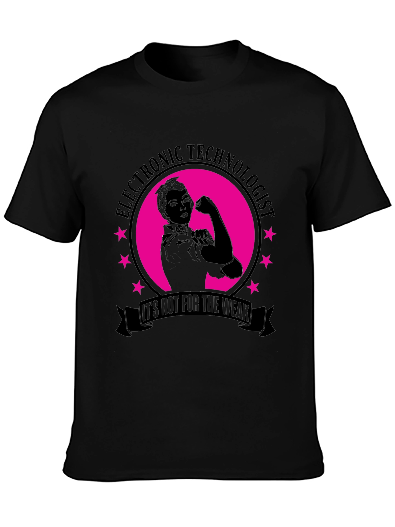 Electronic Technologist T-Shirt - Rosie Riveter Style