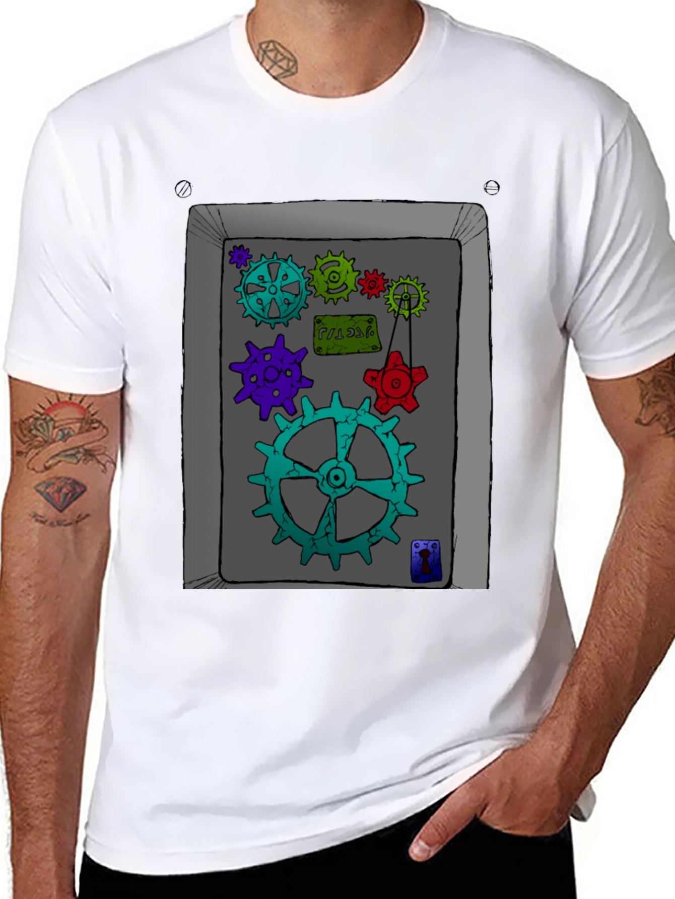 Gear Up T-Shirt - Mechanical Design