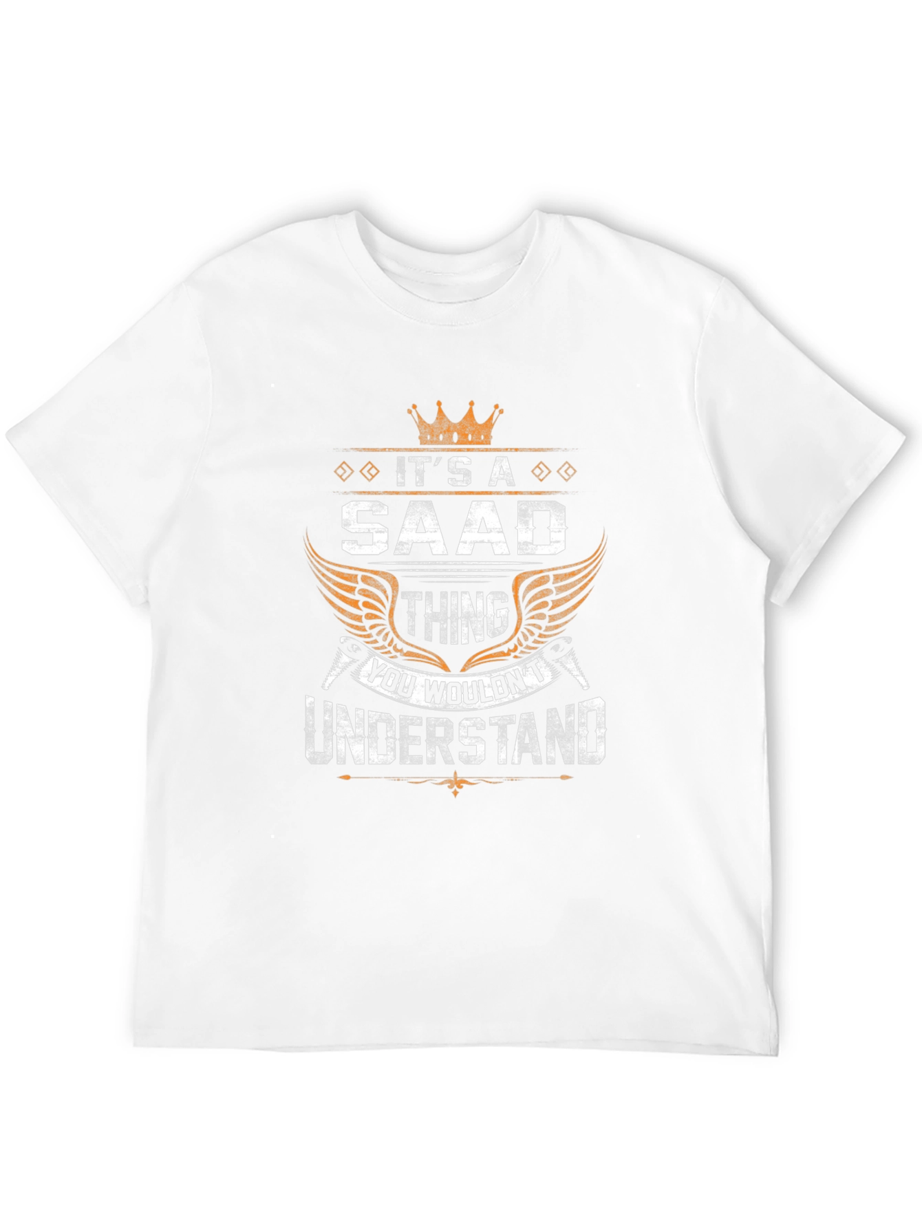 Its a SAAD Thing T-Shirt - Unique Name Tee