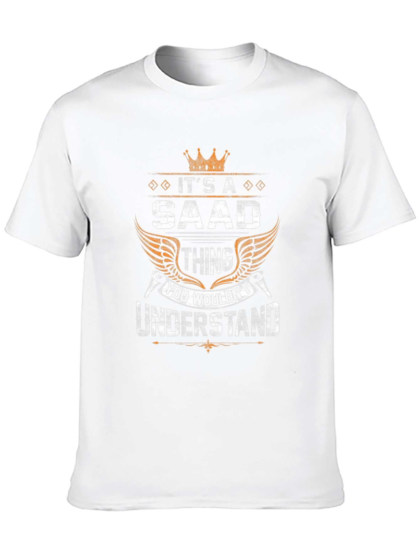Its a SAAD Thing T-Shirt - Unique Name Tee