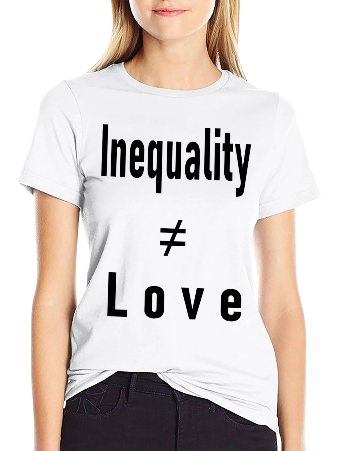 Inequality Not Love Graphic T-Shirt