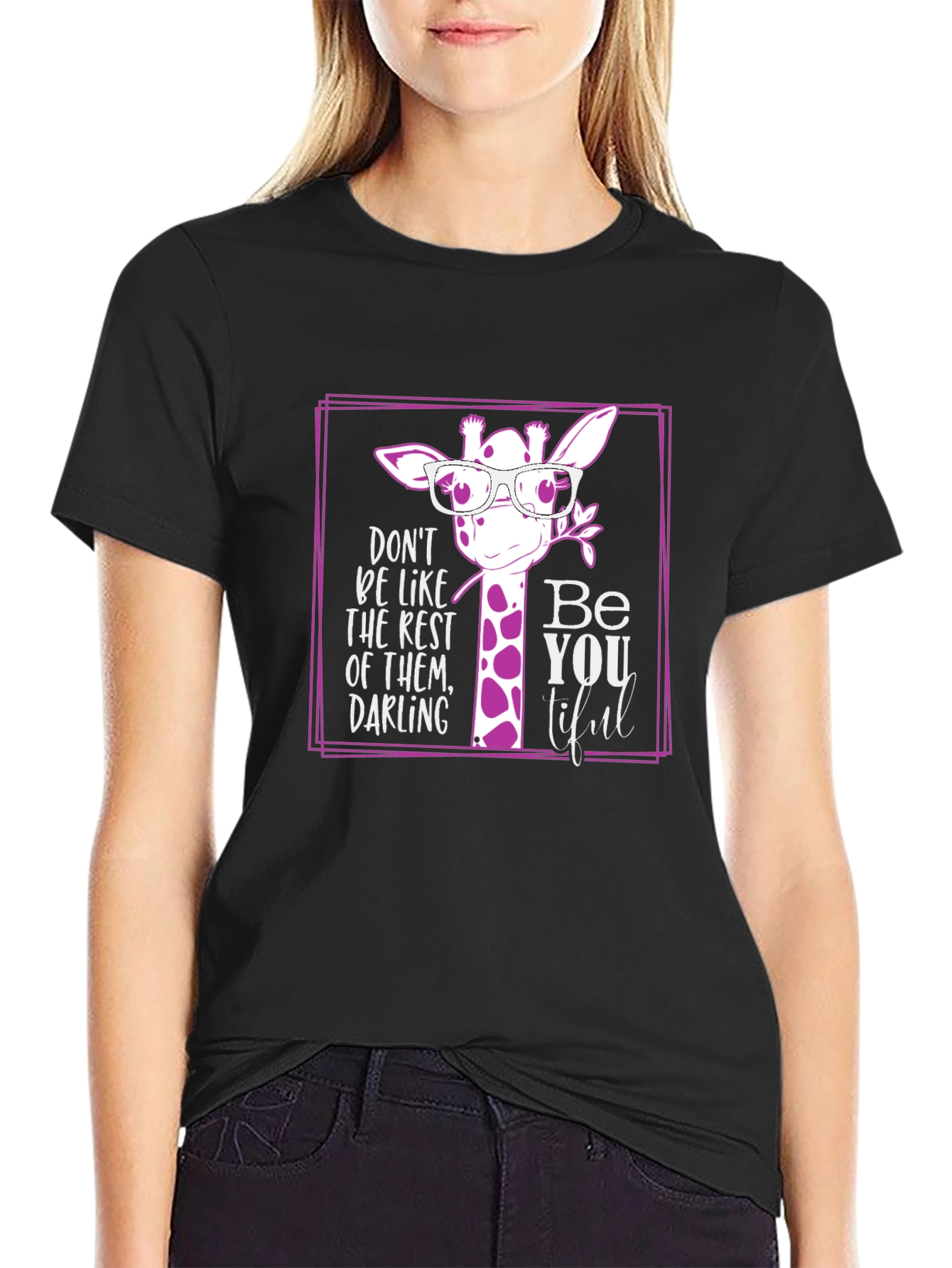 Be You Tiful Giraffe T-Shirt
