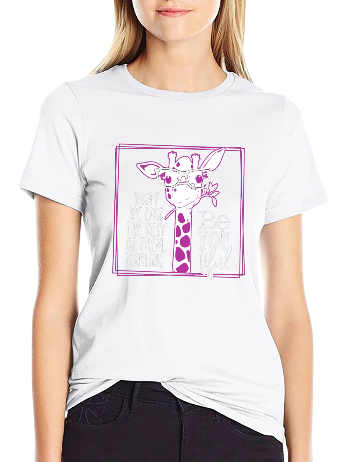 Be You Tiful Giraffe T-Shirt