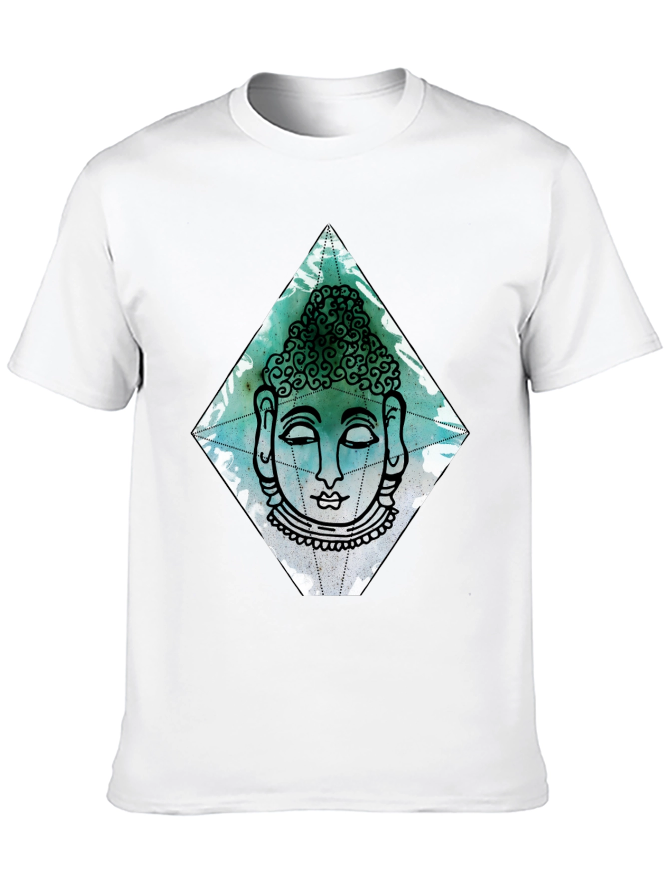 Buddha Graphic Tee - Mens Black T-Shirt