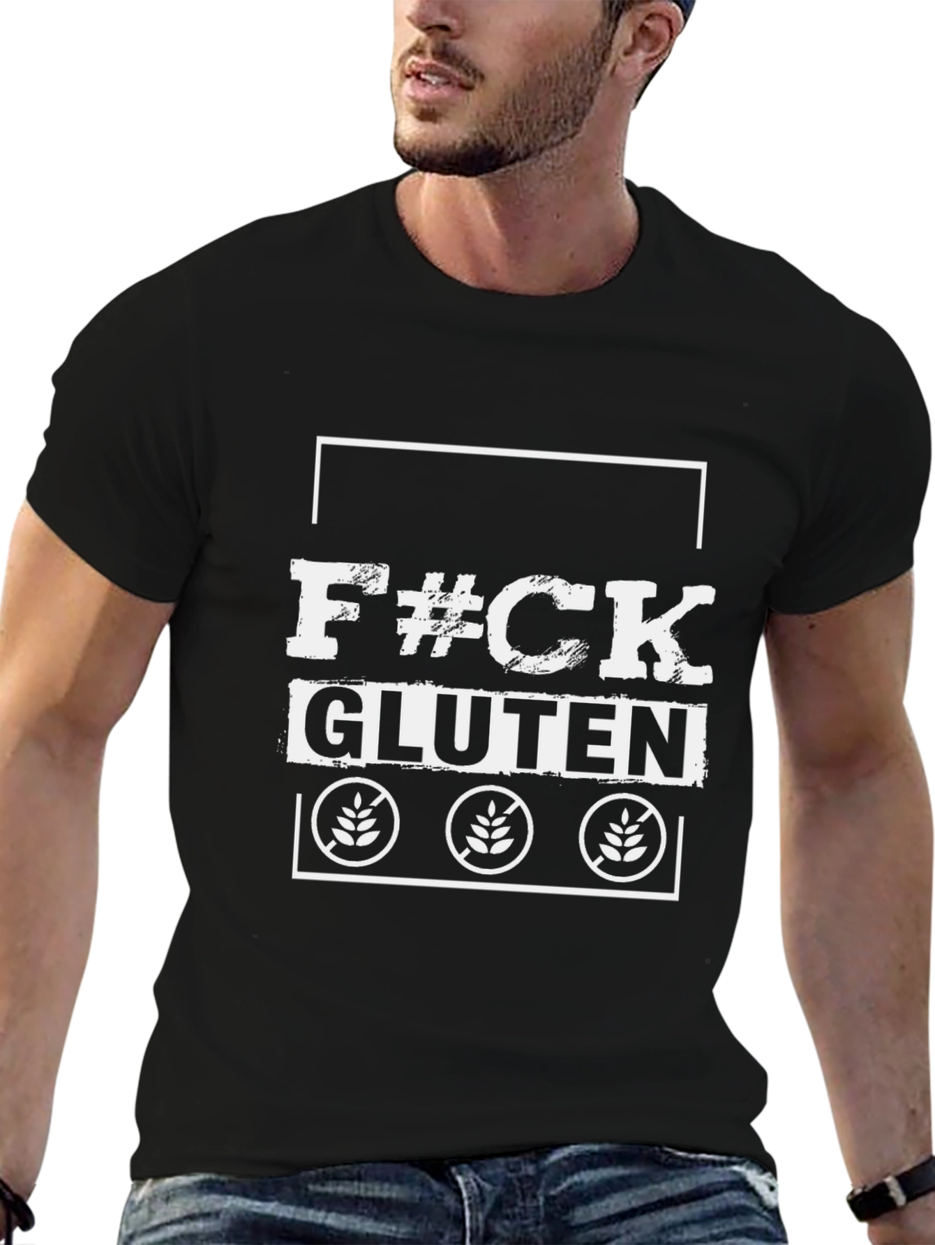 F#CK Gluten T-Shirt - Gluten-Free Lifestyle Apparel
