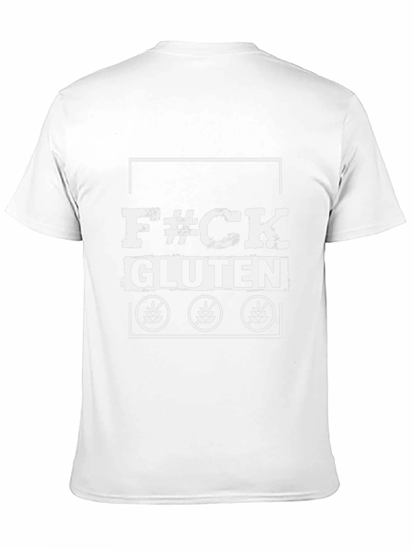 F#CK Gluten T-Shirt - Gluten-Free Lifestyle Apparel