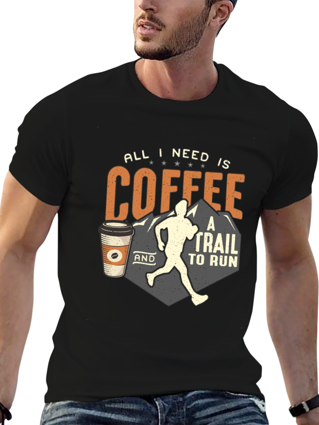 Coffee and Trail Running T-Shirt