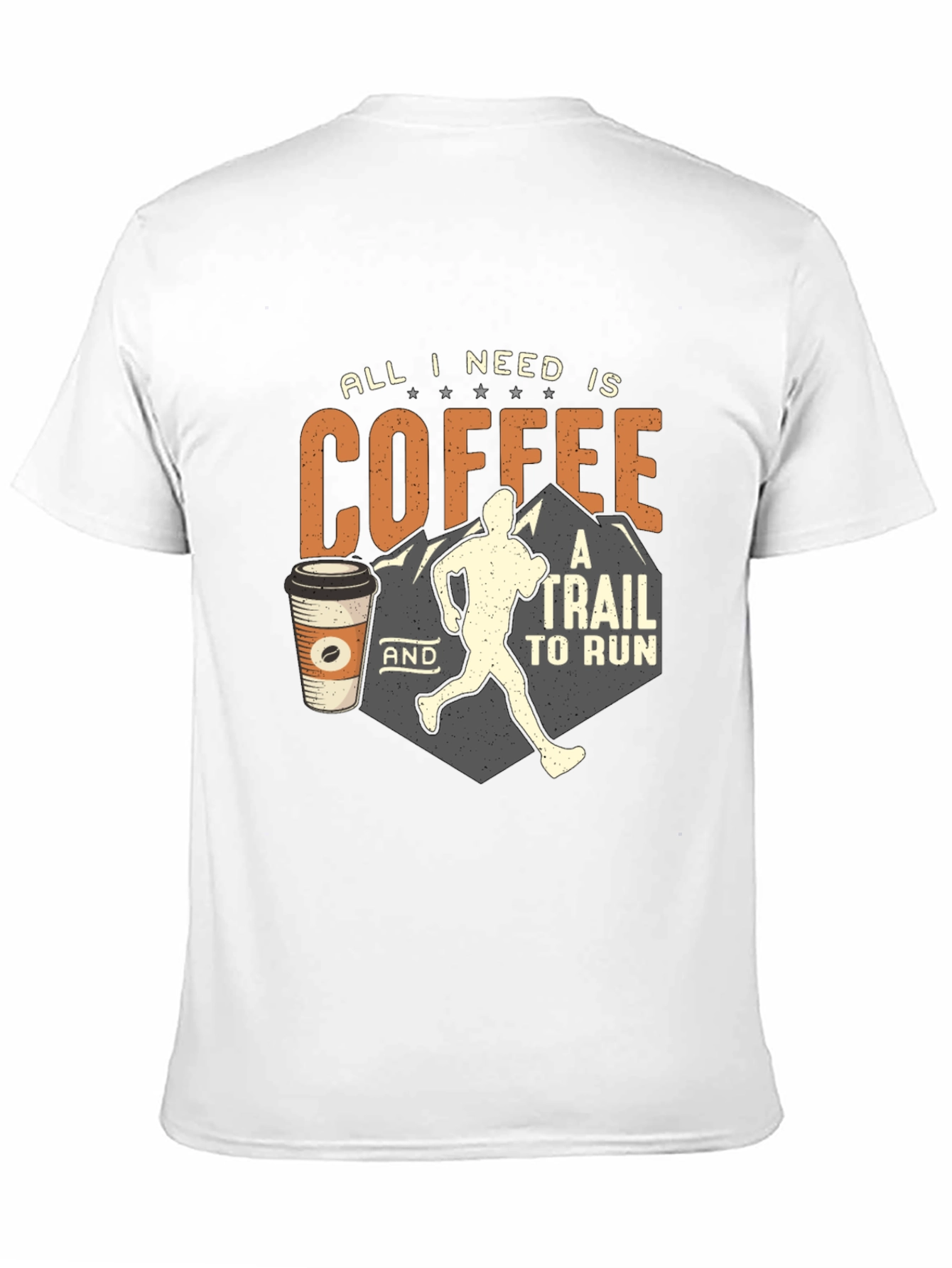 Coffee and Trail Running T-Shirt