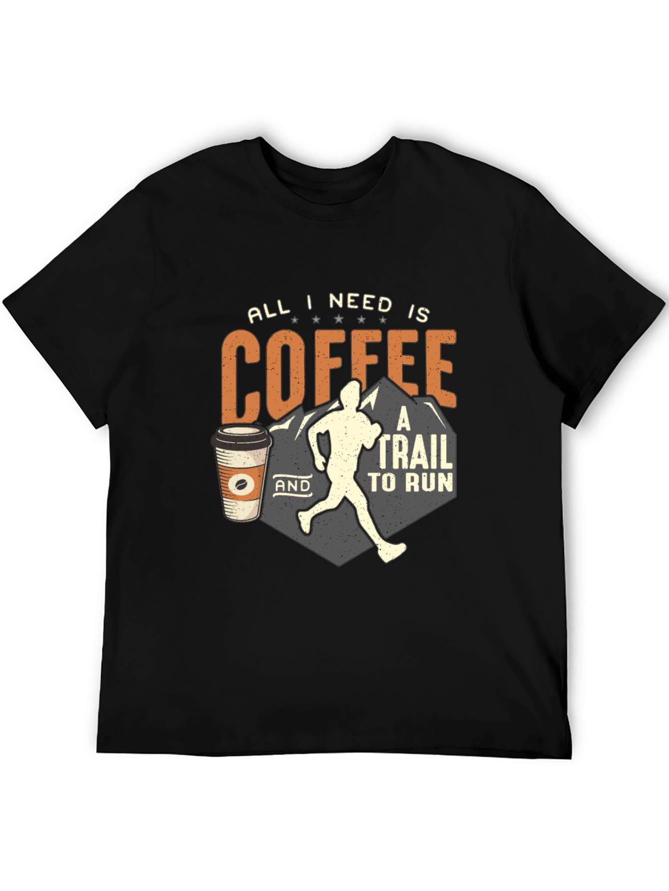 Coffee and Trail Running T-Shirt
