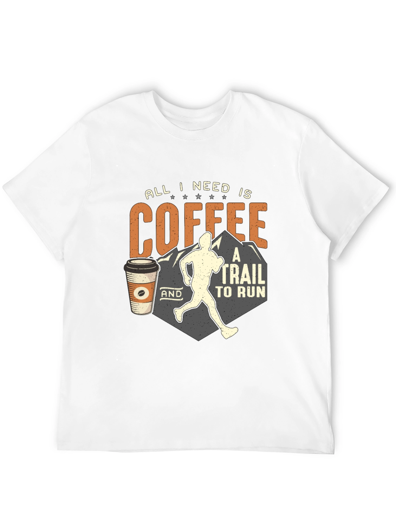Coffee and Trail Running T-Shirt