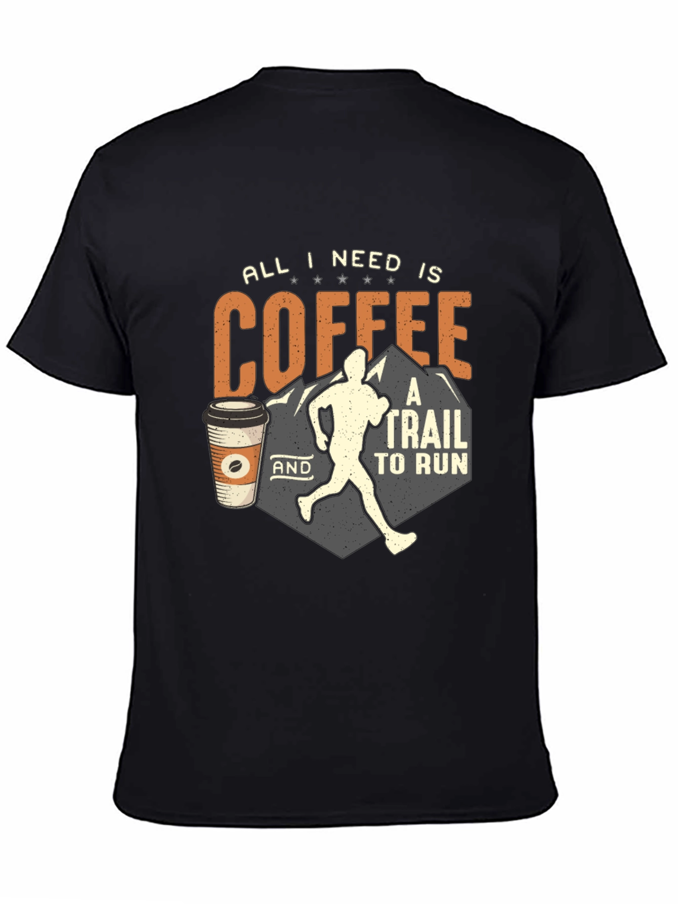 Coffee and Trail Running T-Shirt