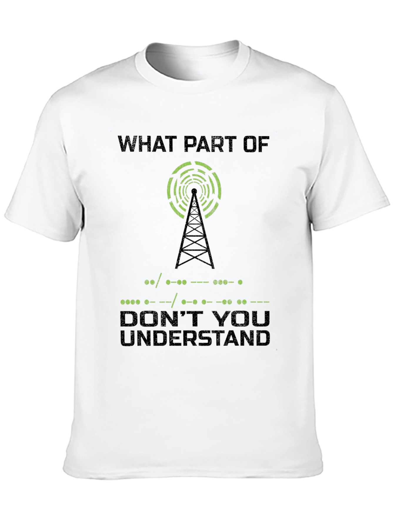 Ham Radio Operator Morse Code T-Shirt