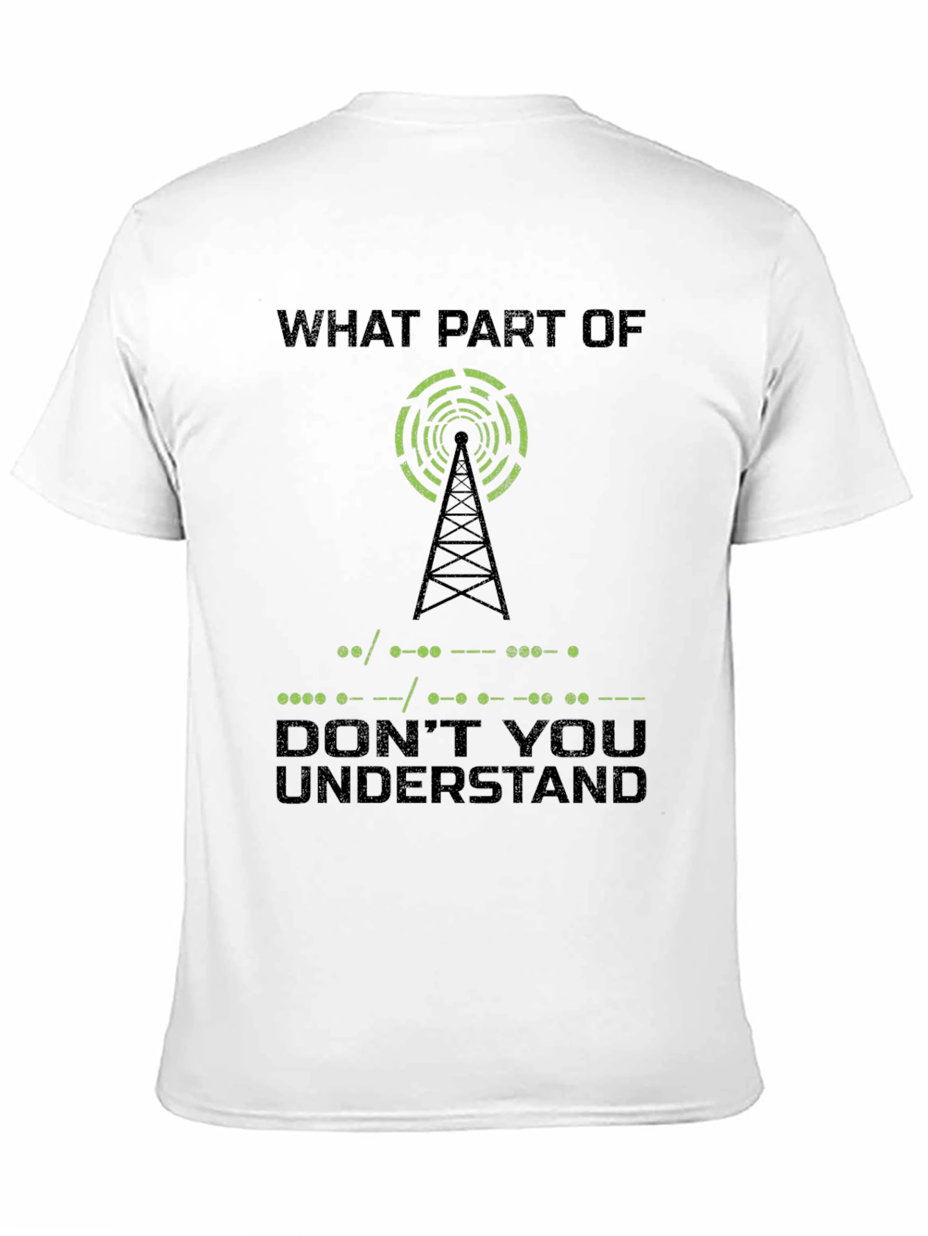 Ham Radio Operator Morse Code T-Shirt