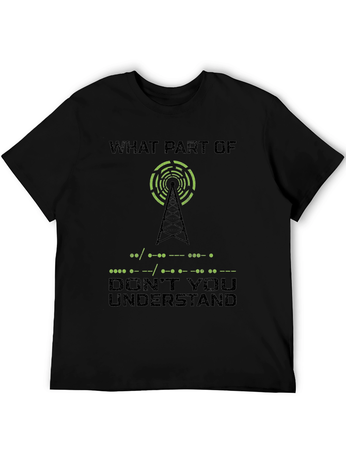 Ham Radio Operator Morse Code T-Shirt