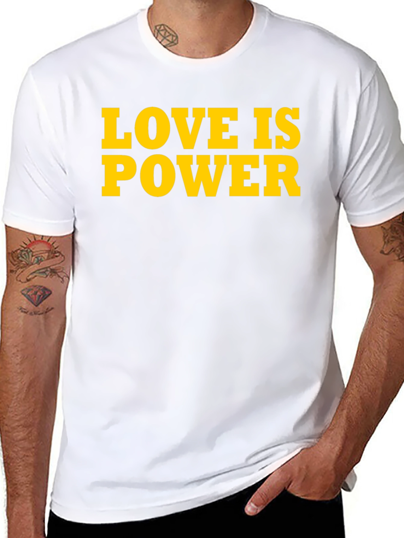 Love Is Power T-Shirt - Bold Statement Tee