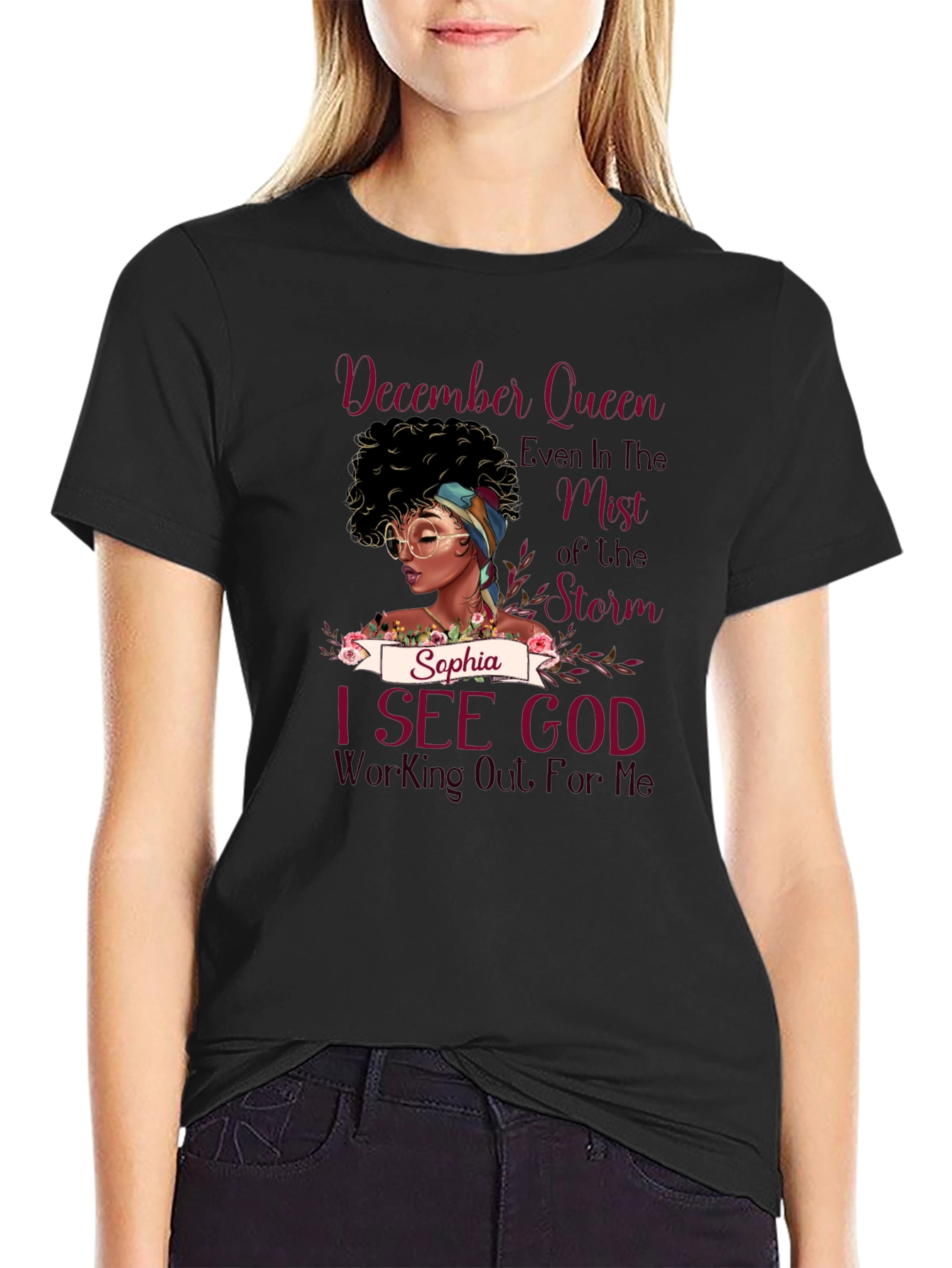 December Queen T-Shirt - Sophia