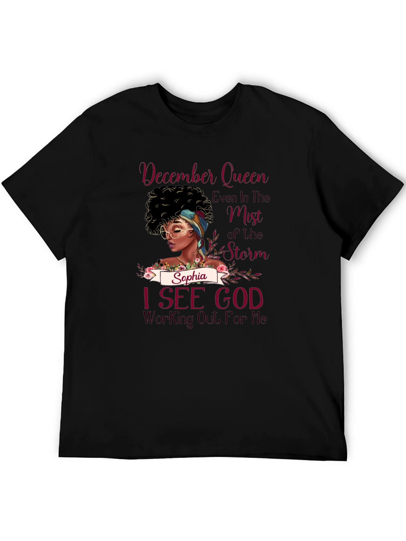 December Queen T-Shirt - Sophia