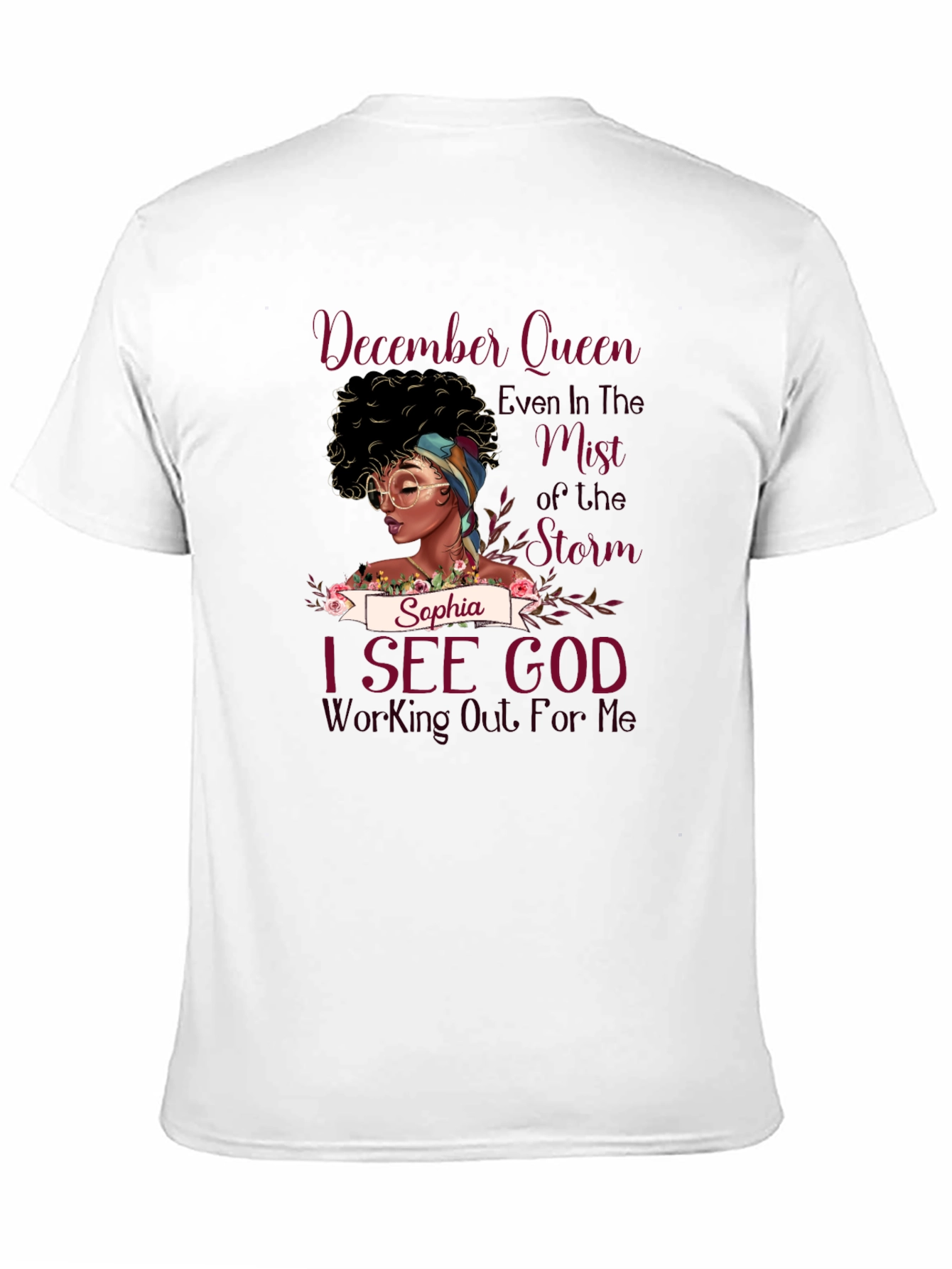 December Queen T-Shirt - Sophia