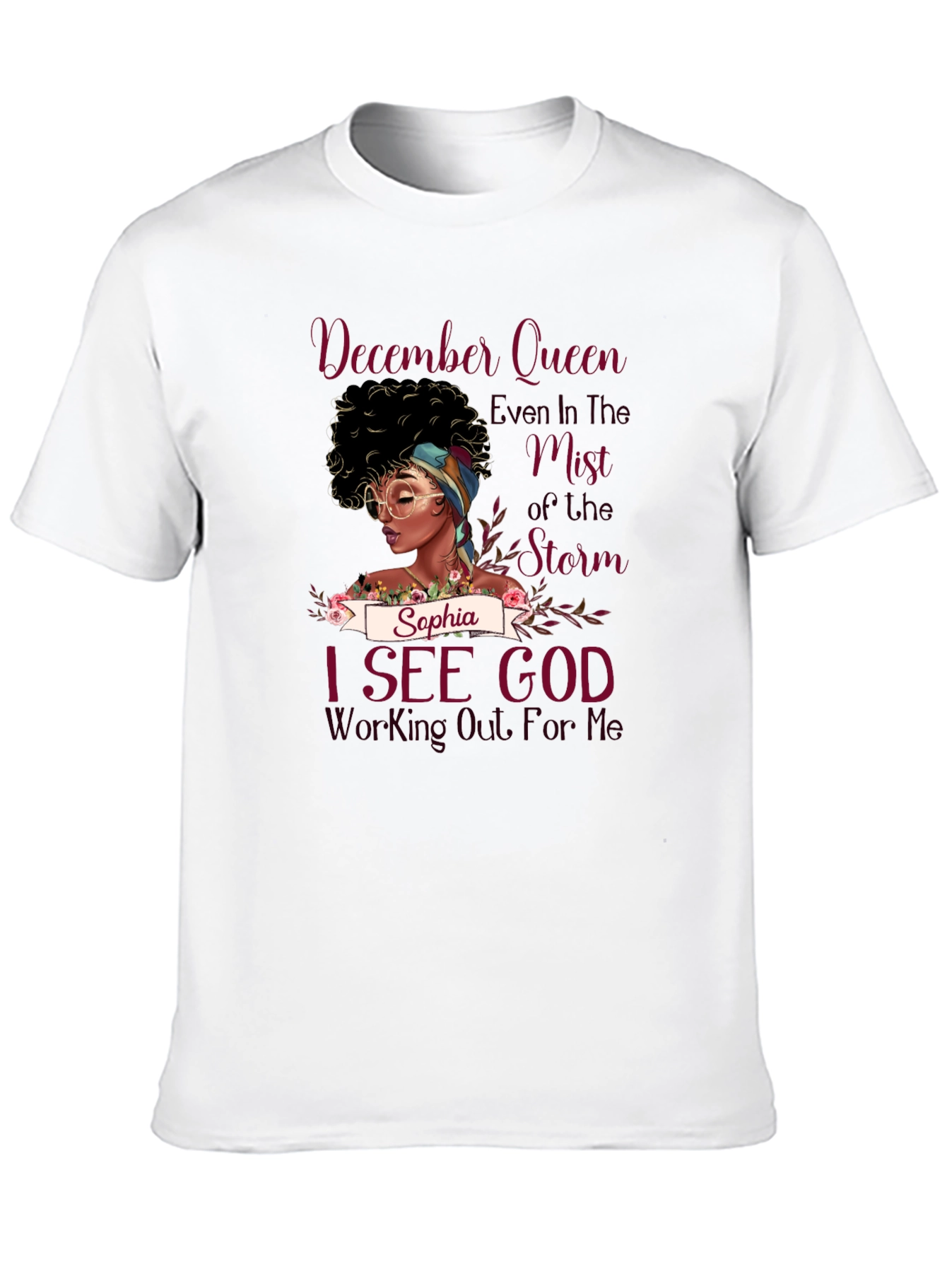 December Queen T-Shirt - Sophia