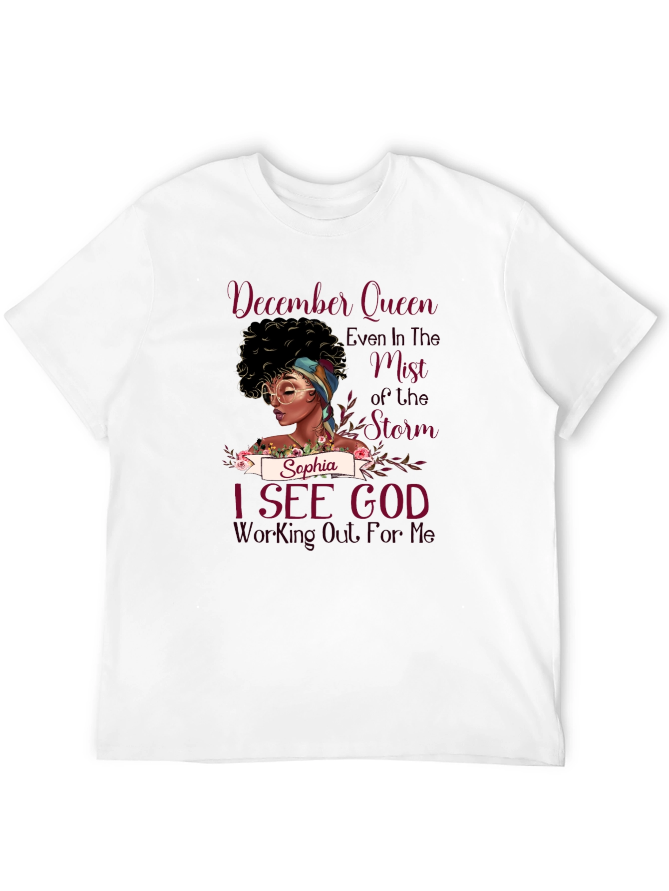December Queen T-Shirt - Sophia