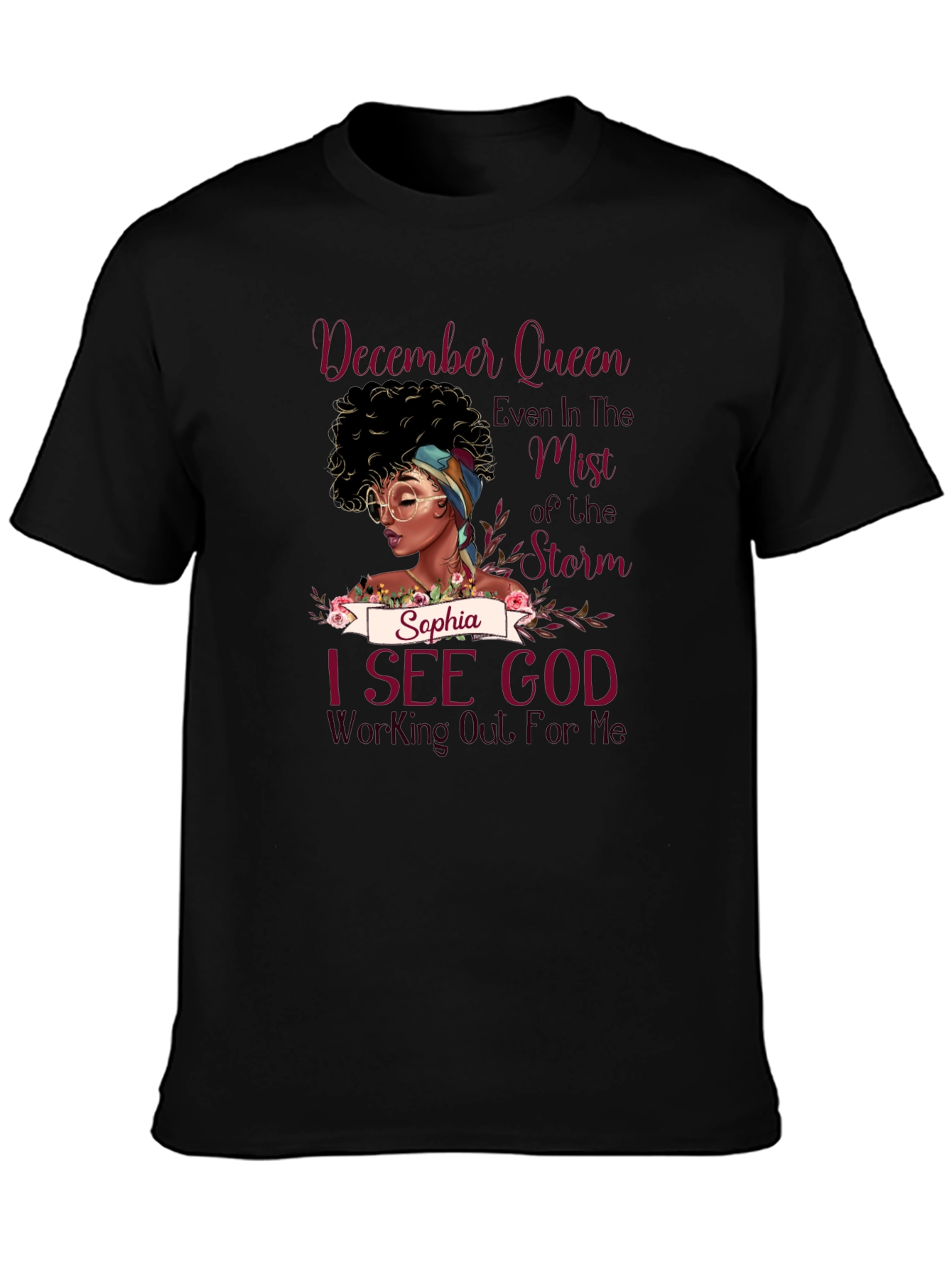 December Queen T-Shirt - Sophia