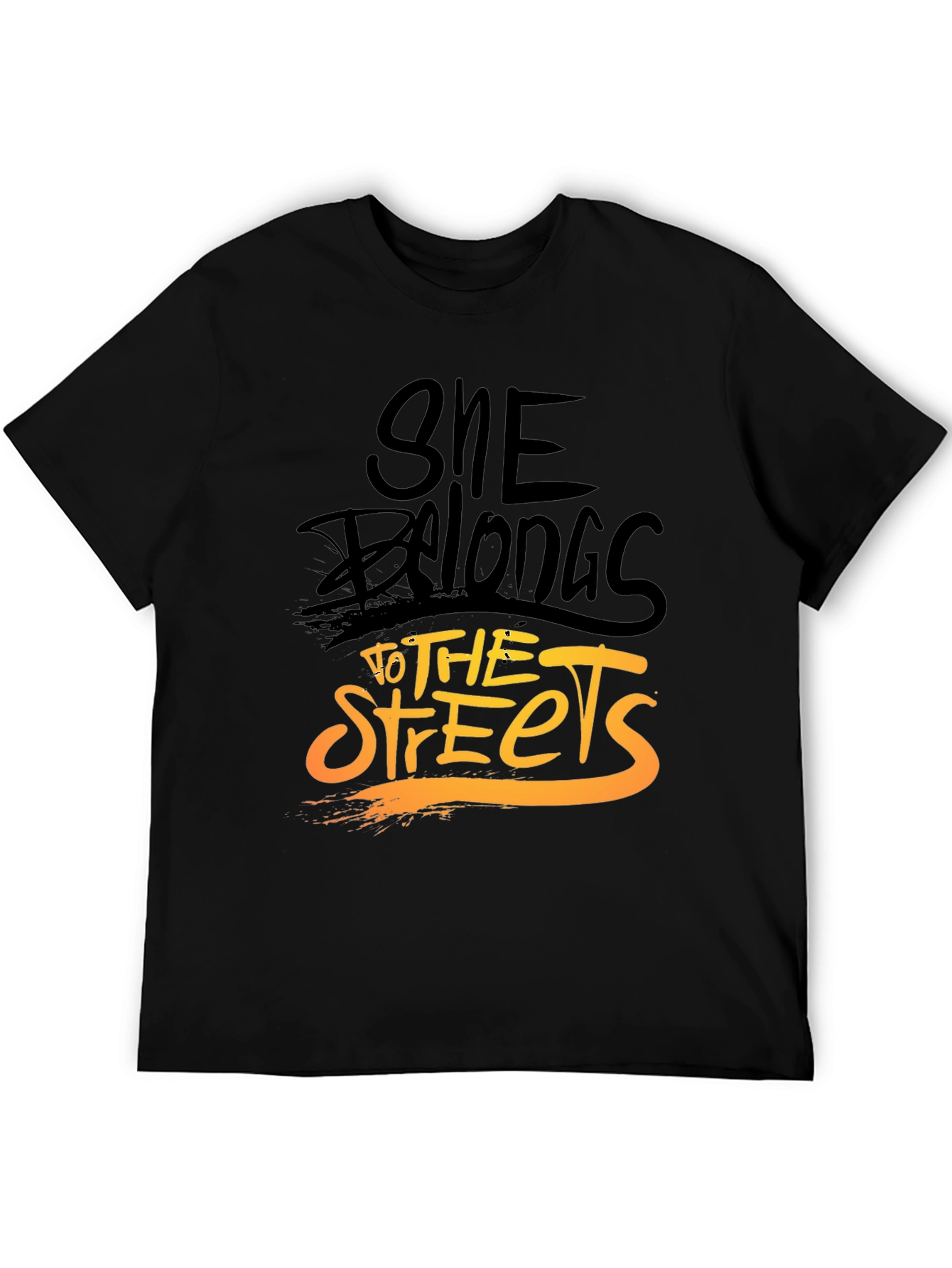 She Belongs to the Streets Graphic Tee