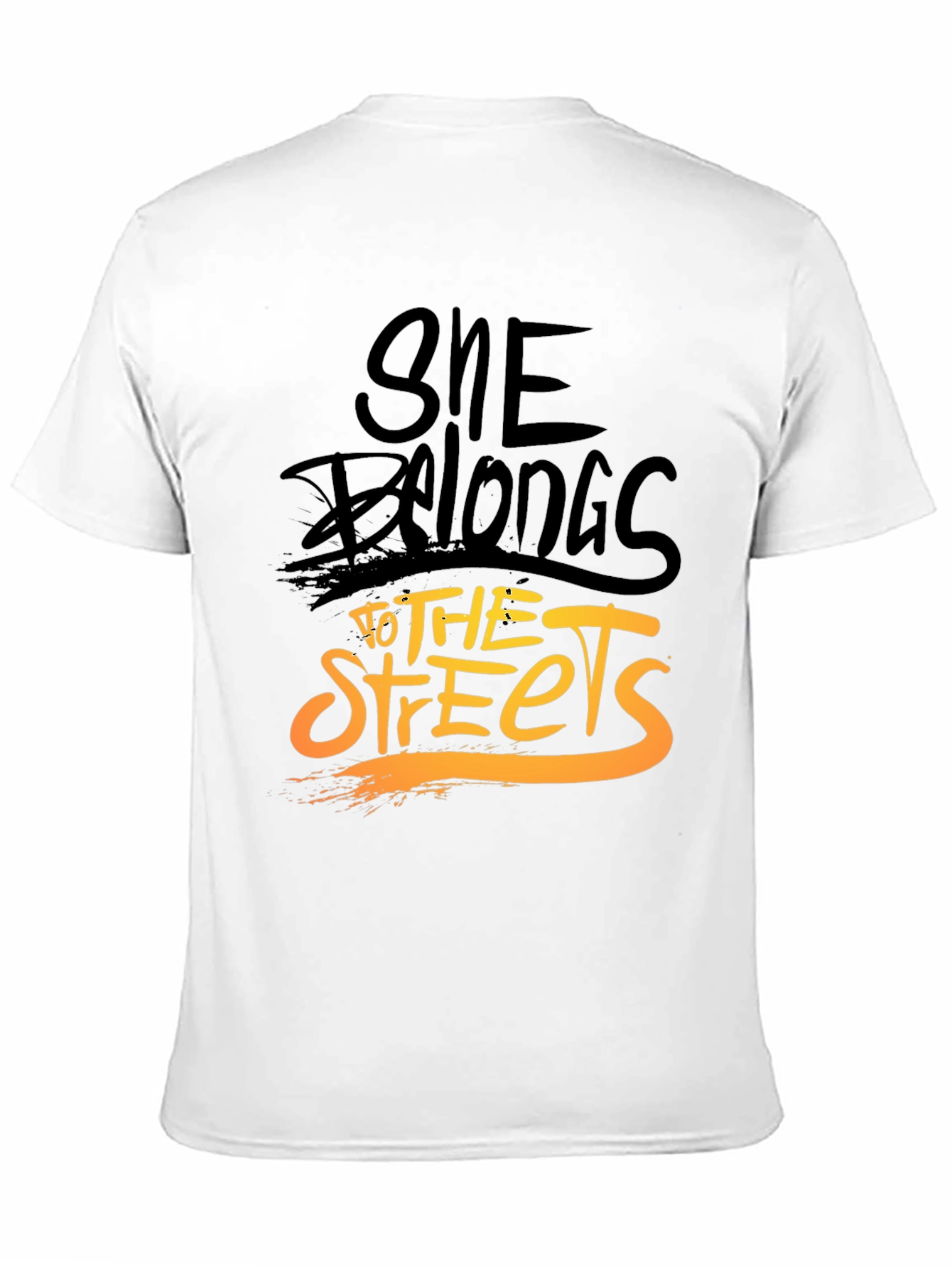 She Belongs to the Streets Graphic Tee