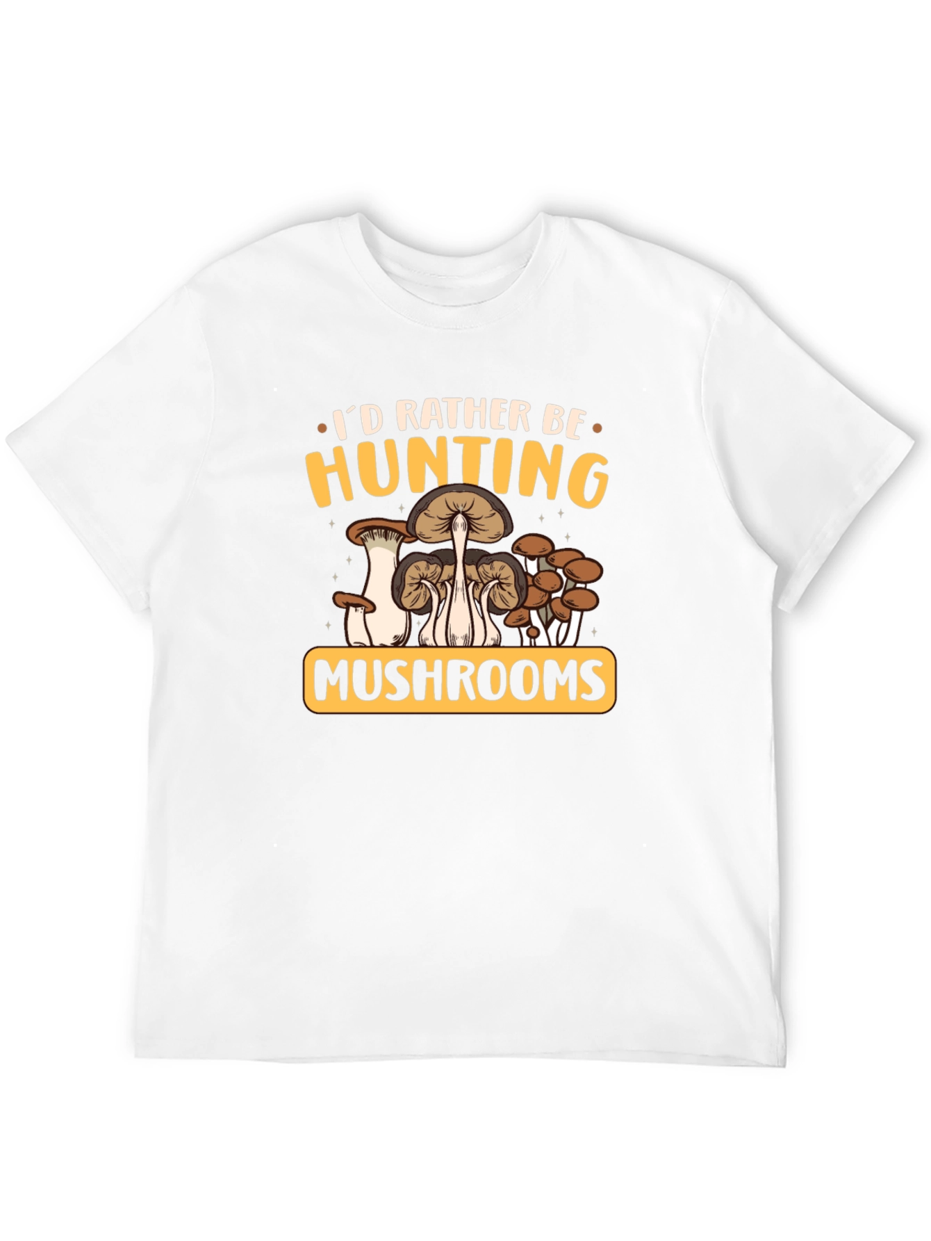 Mushroom Hunting Graphic Tee