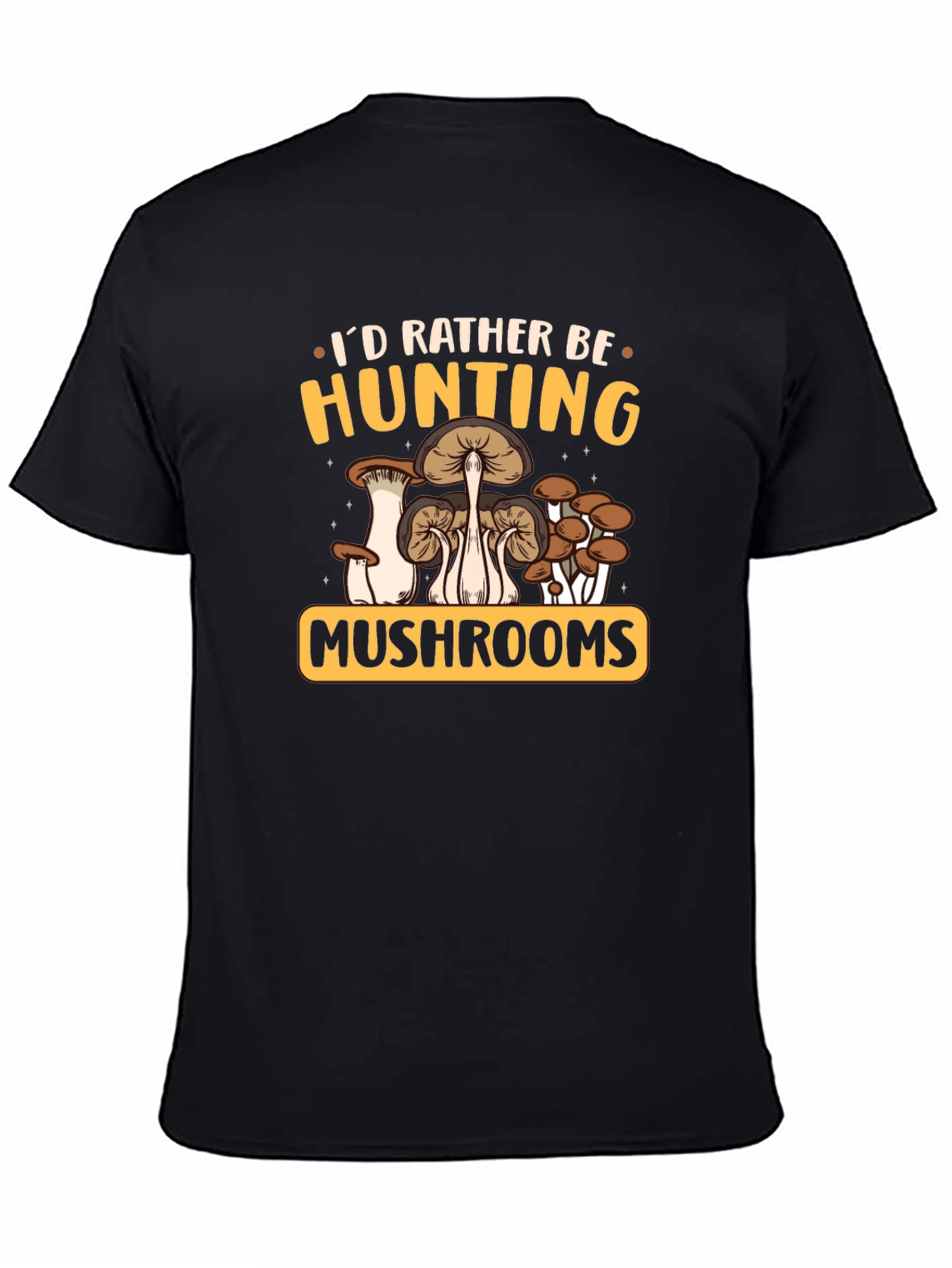 Mushroom Hunting Graphic Tee