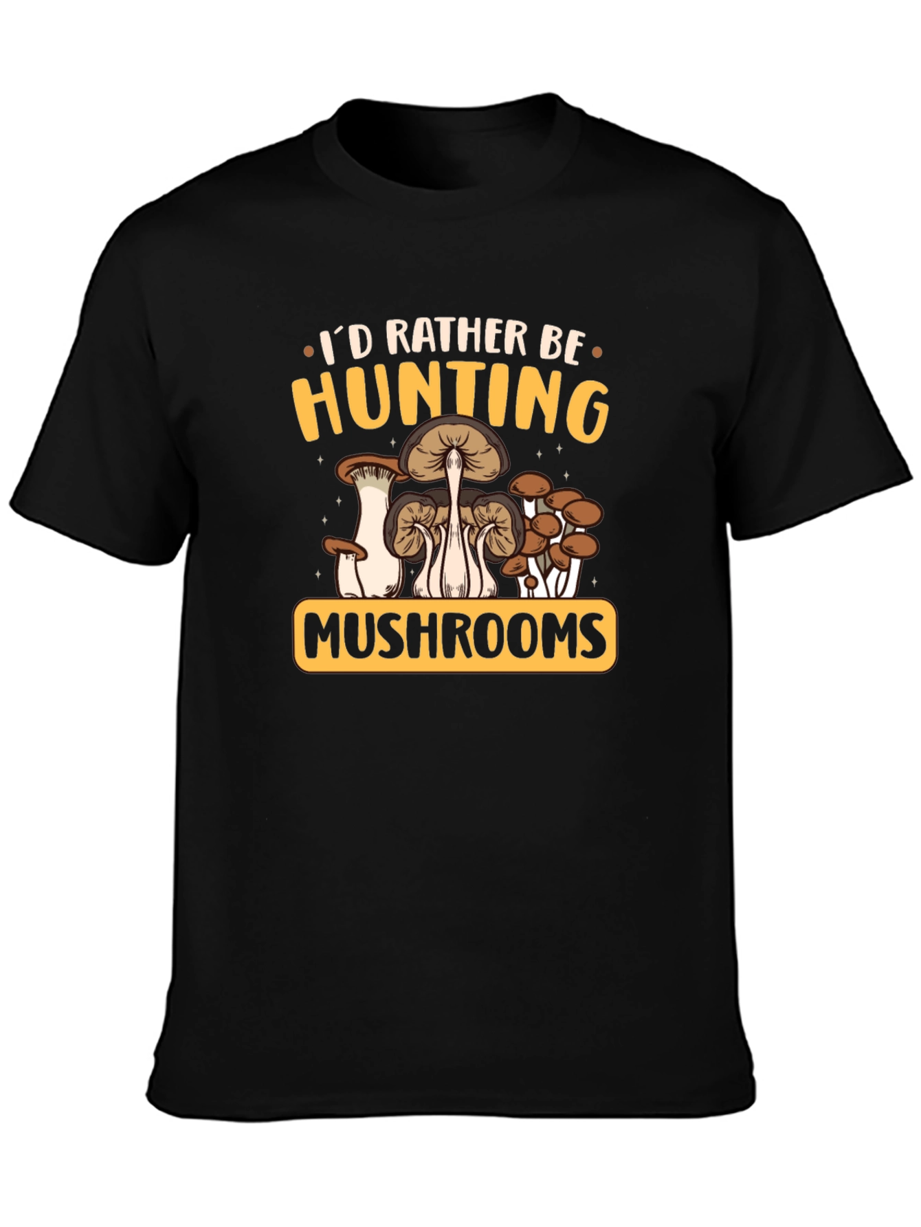 Mushroom Hunting Graphic Tee