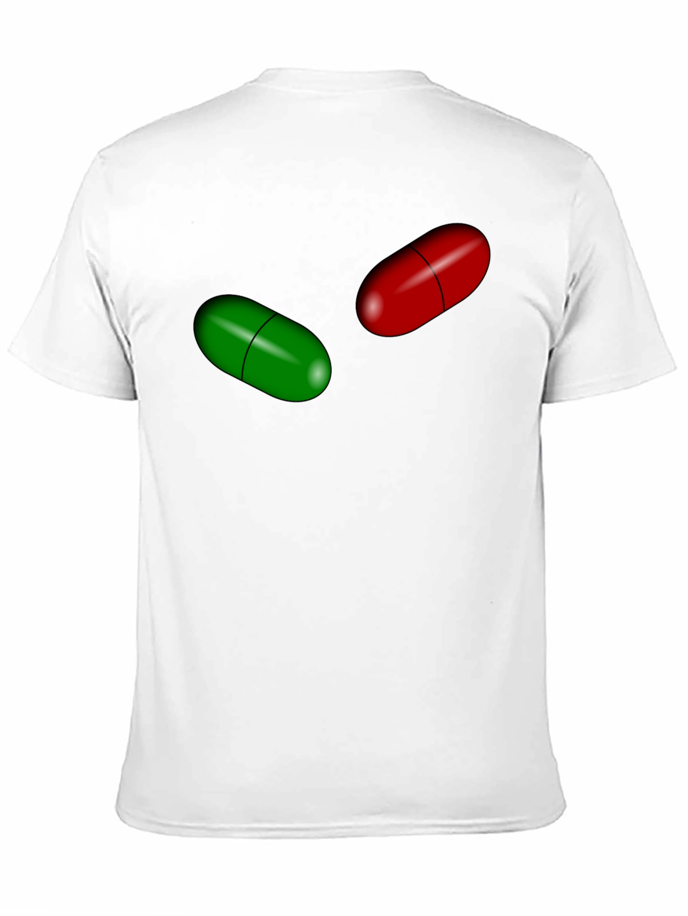 Pill Choice Graphic Tee - The Matrix Inspired