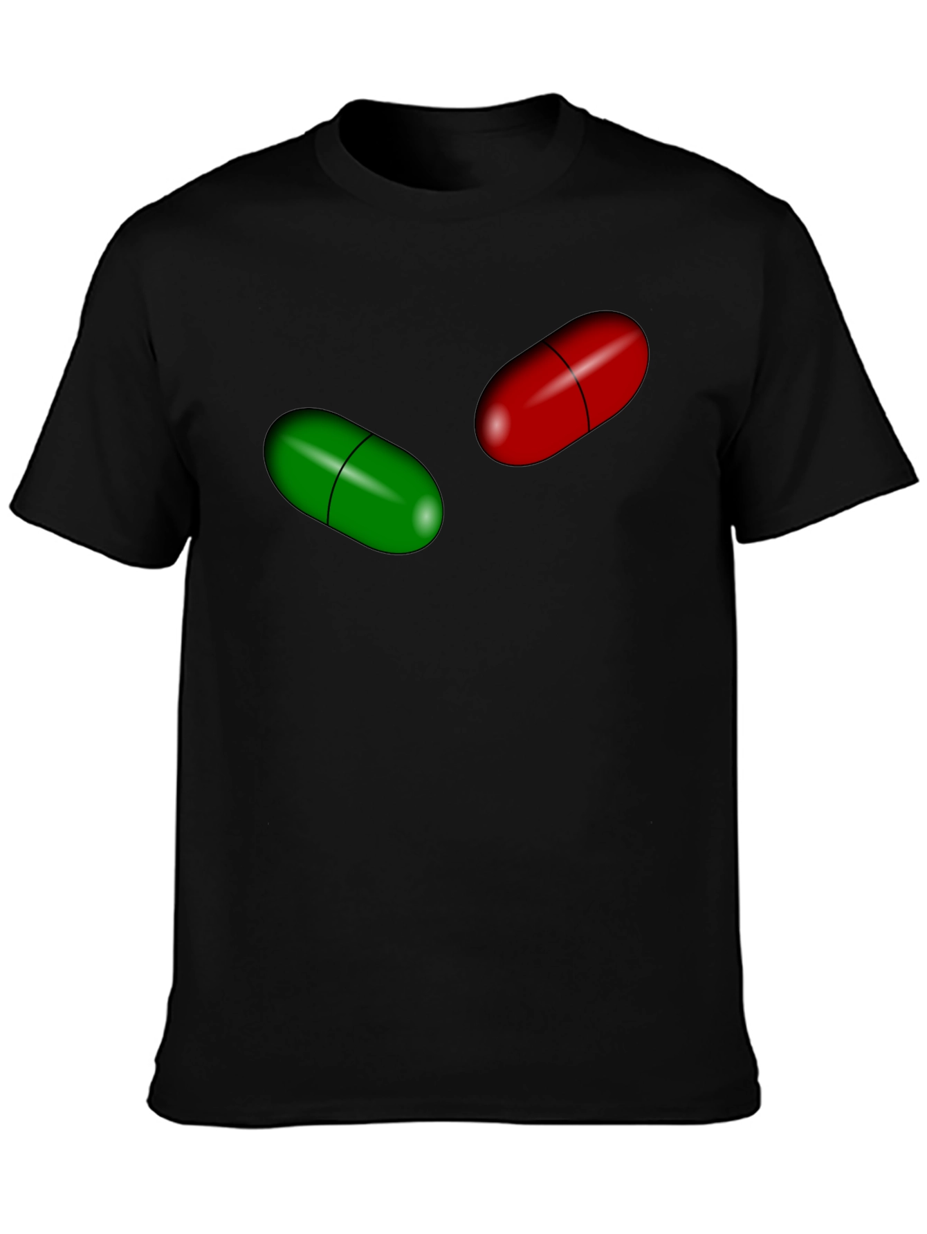 Pill Choice Graphic Tee - The Matrix Inspired
