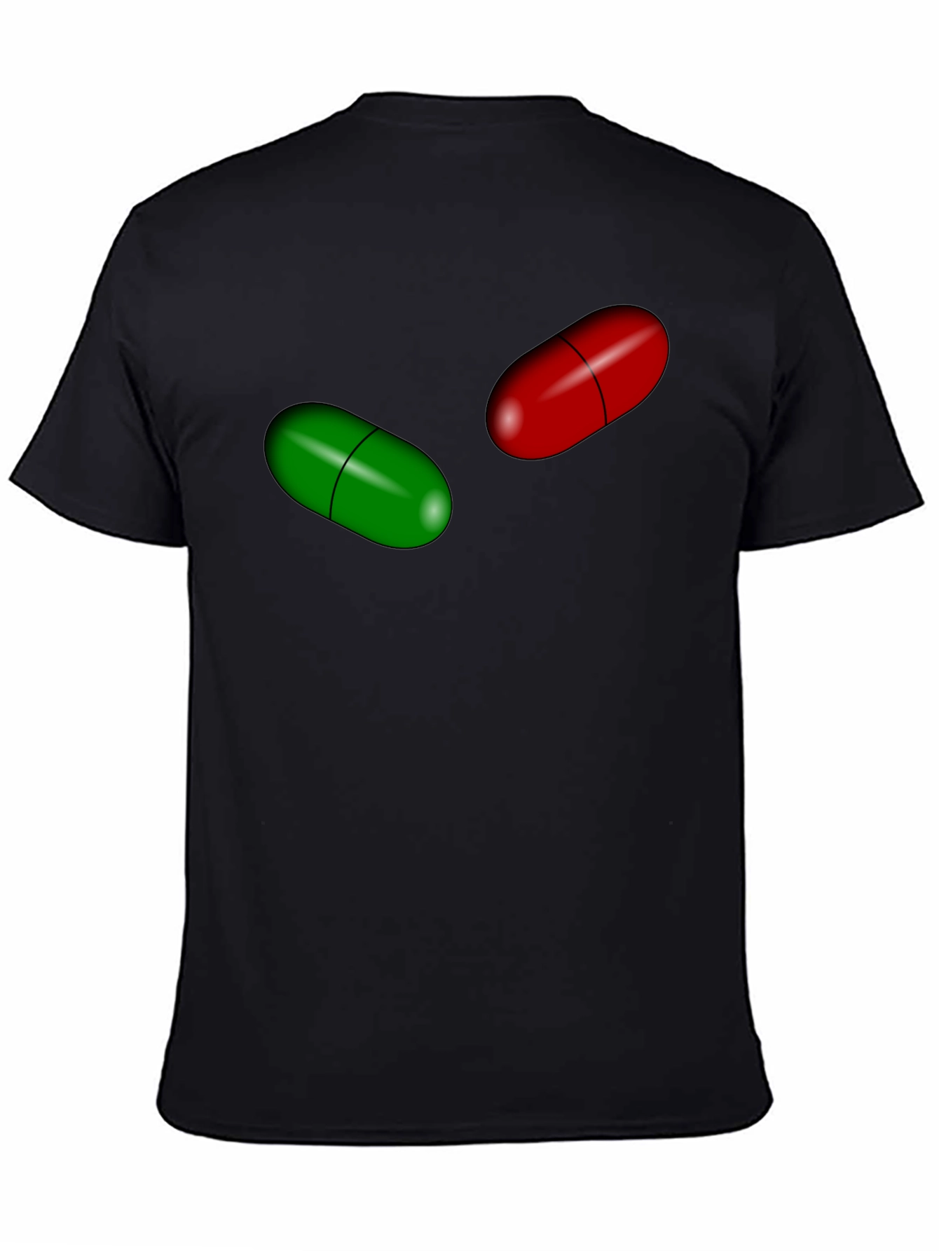 Pill Choice Graphic Tee - The Matrix Inspired