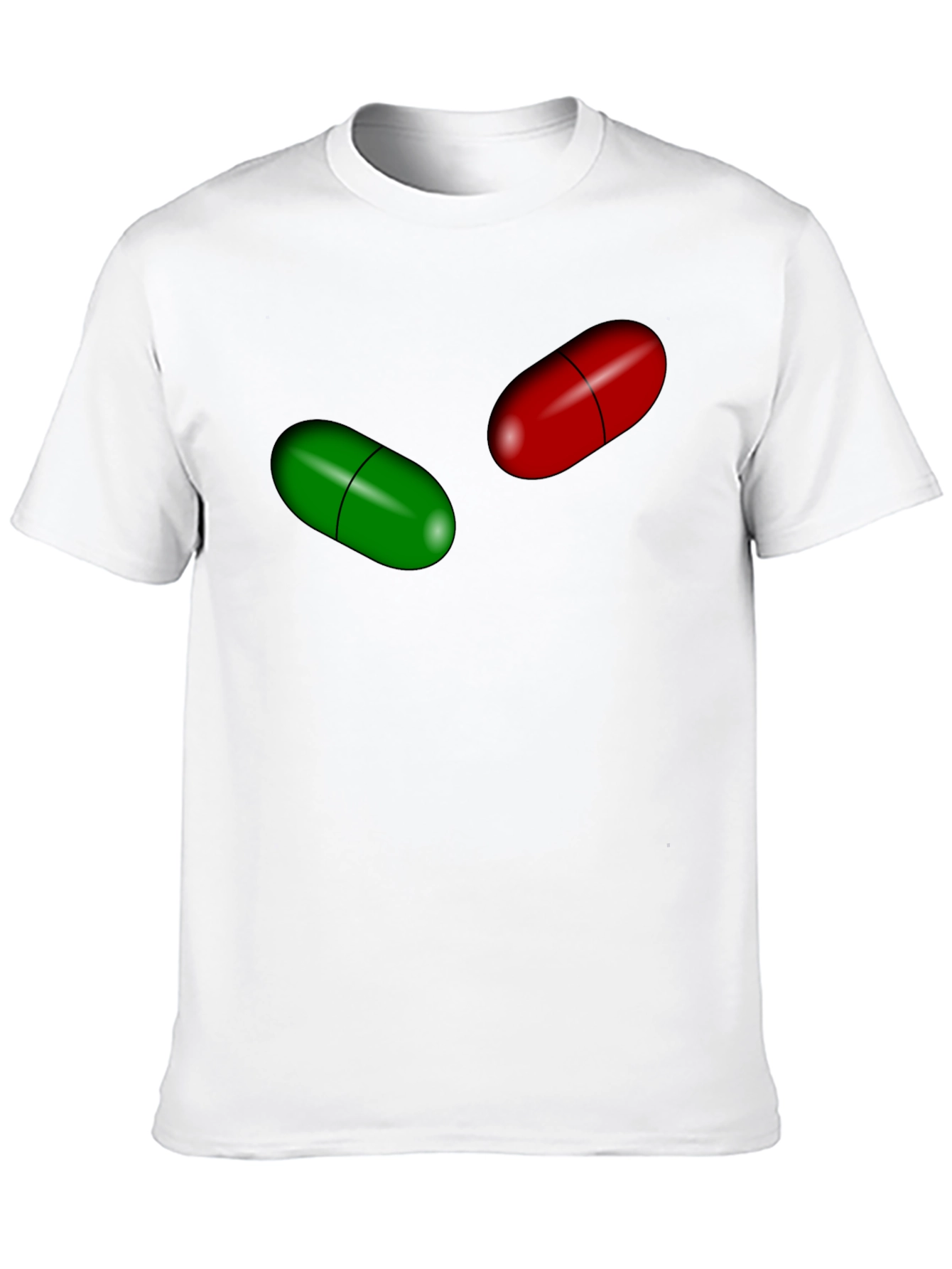 Pill Choice Graphic Tee - The Matrix Inspired