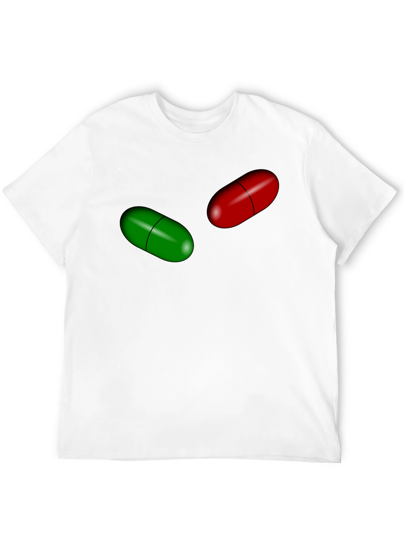 Pill Choice Graphic Tee - The Matrix Inspired