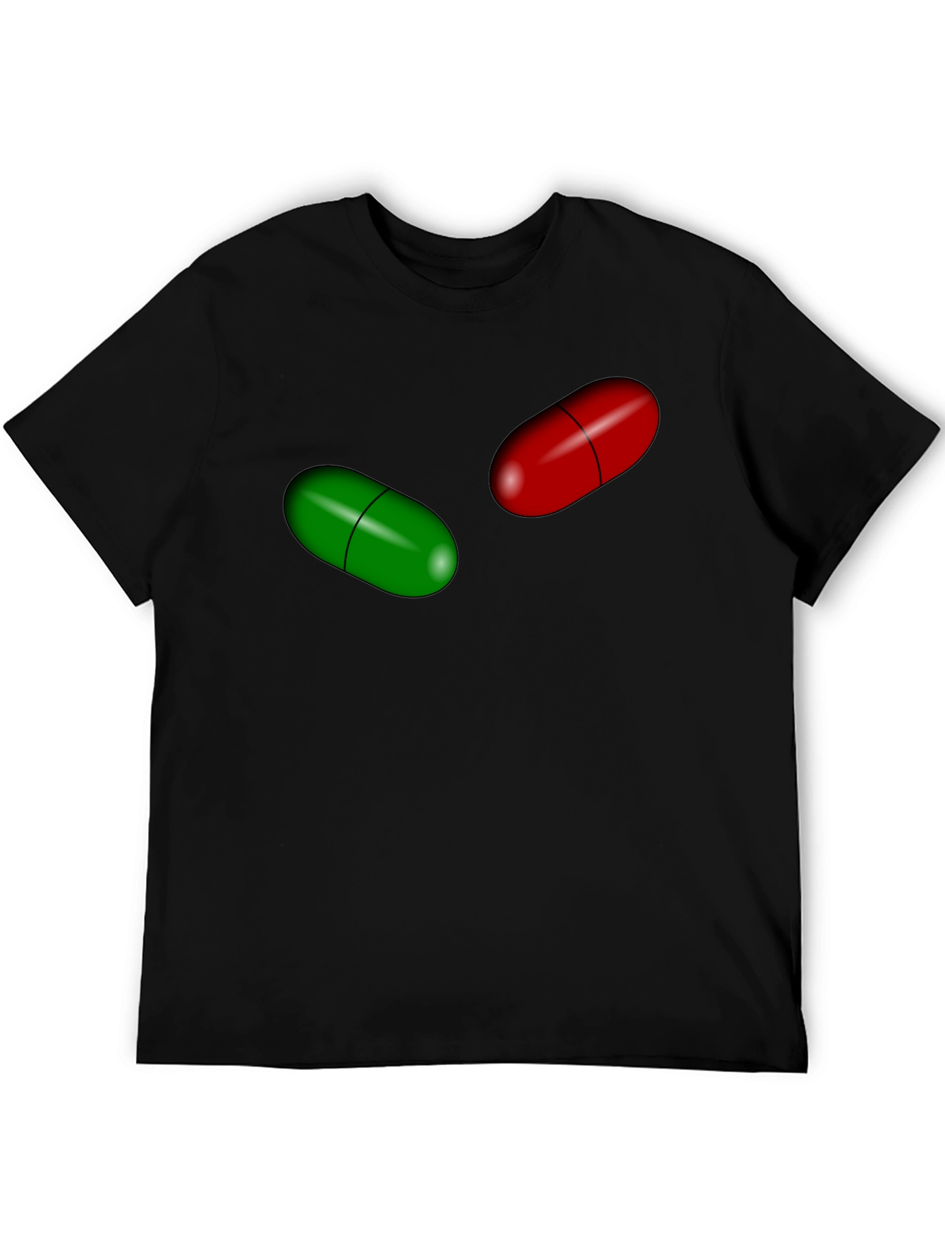 Pill Choice Graphic Tee - The Matrix Inspired