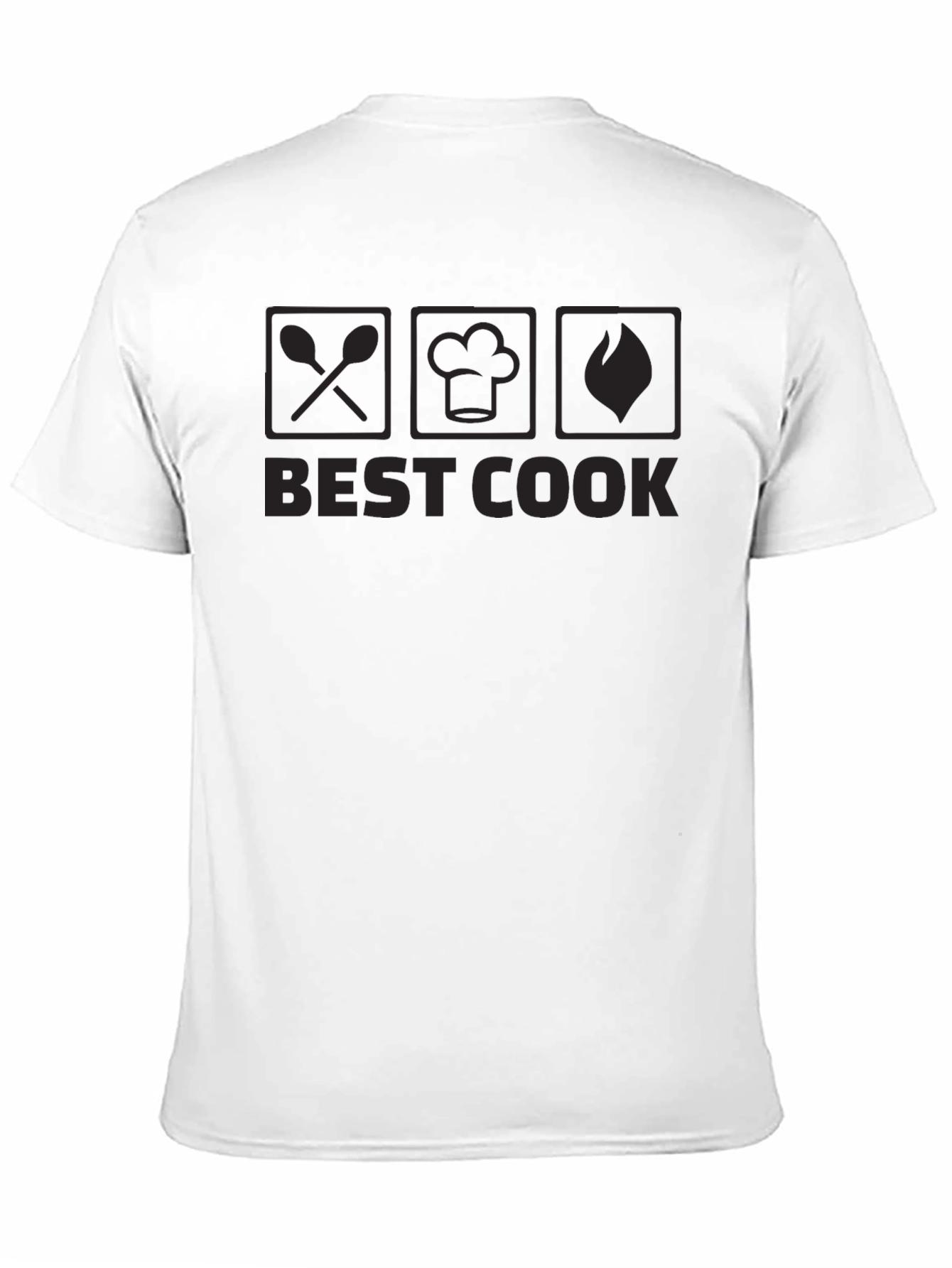 Best Cook Graphic T-Shirt Black Cotton Tee