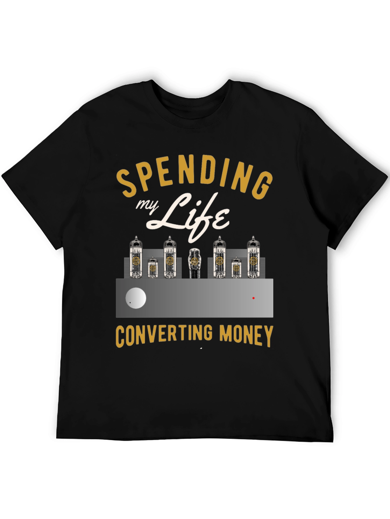Spending Life Converting Money T-Shirt