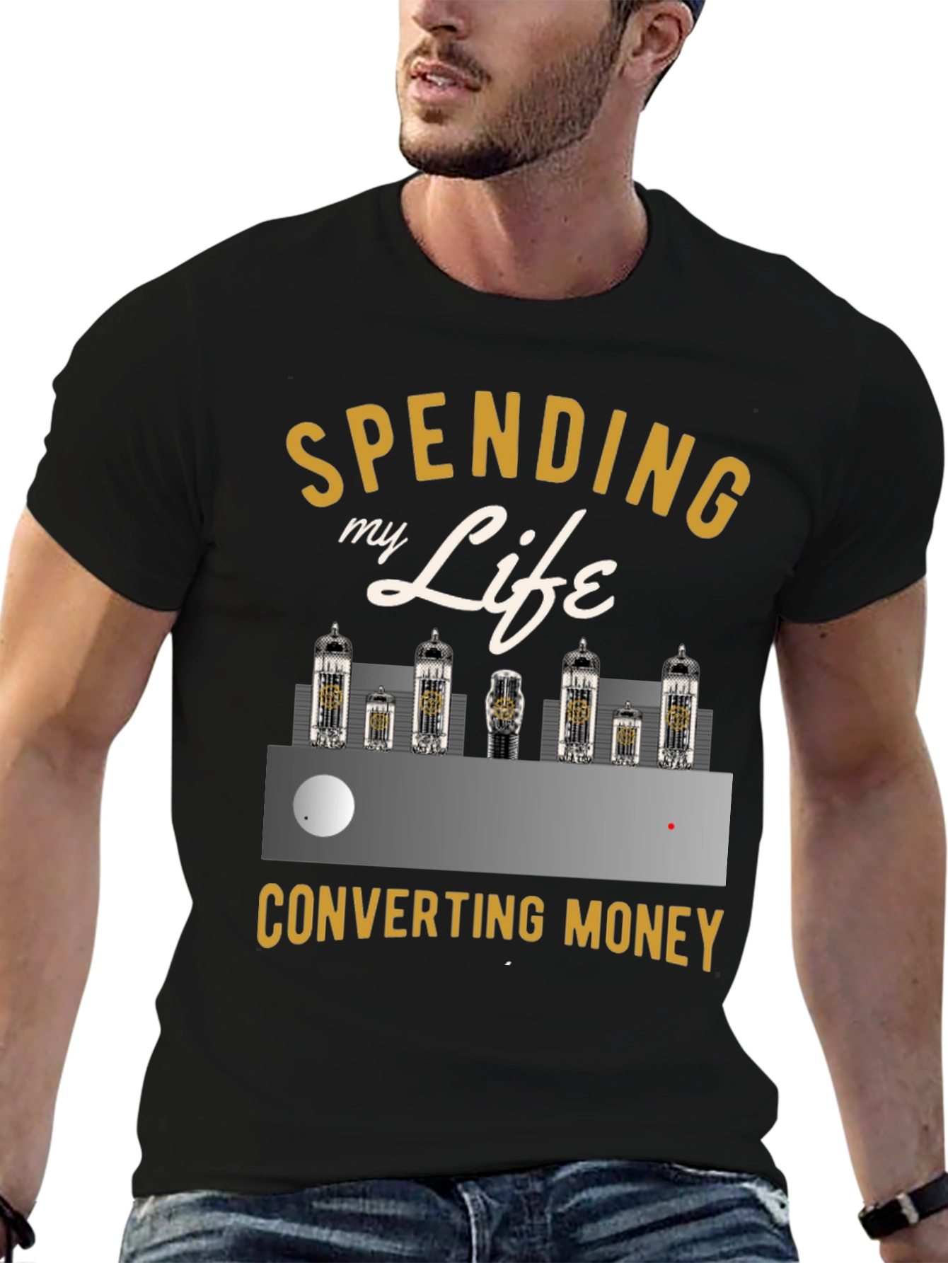 Spending Life Converting Money T-Shirt
