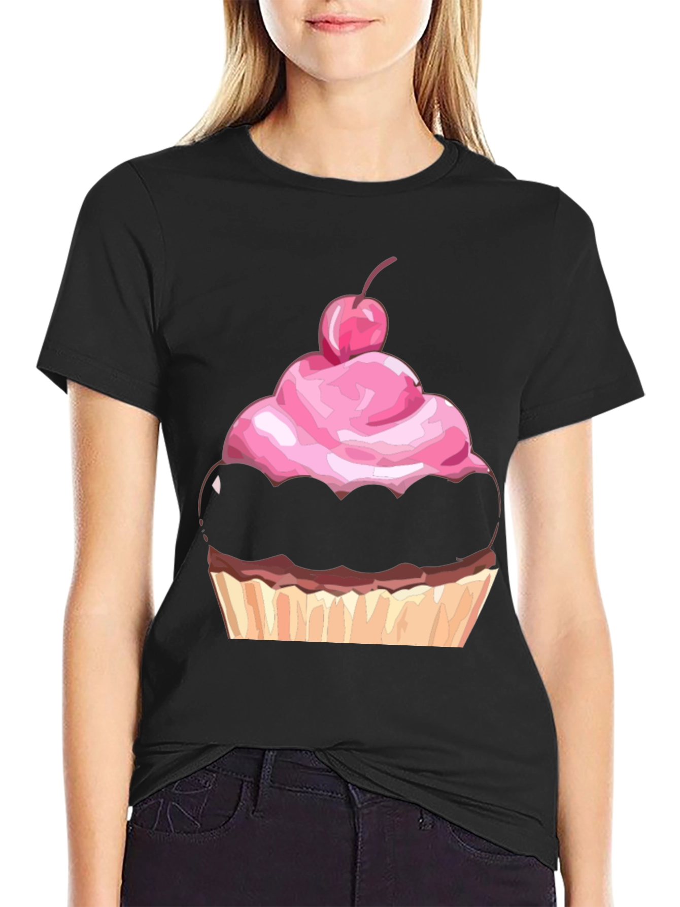 Cupcake T-Shirt Funny Dessert Tee