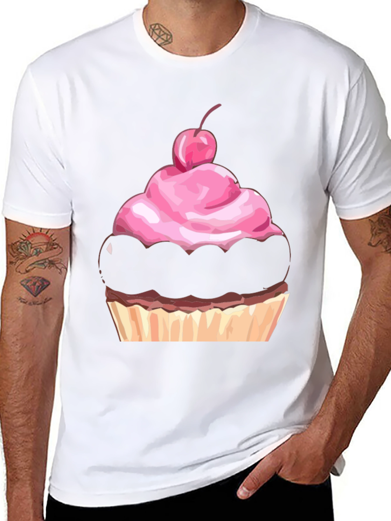 Cupcake T-Shirt Funny Dessert Tee