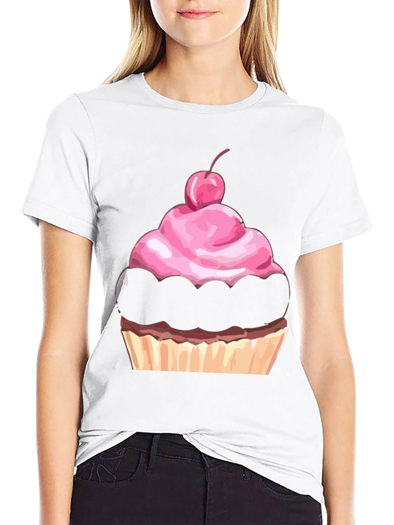 Cupcake T-Shirt Funny Dessert Tee